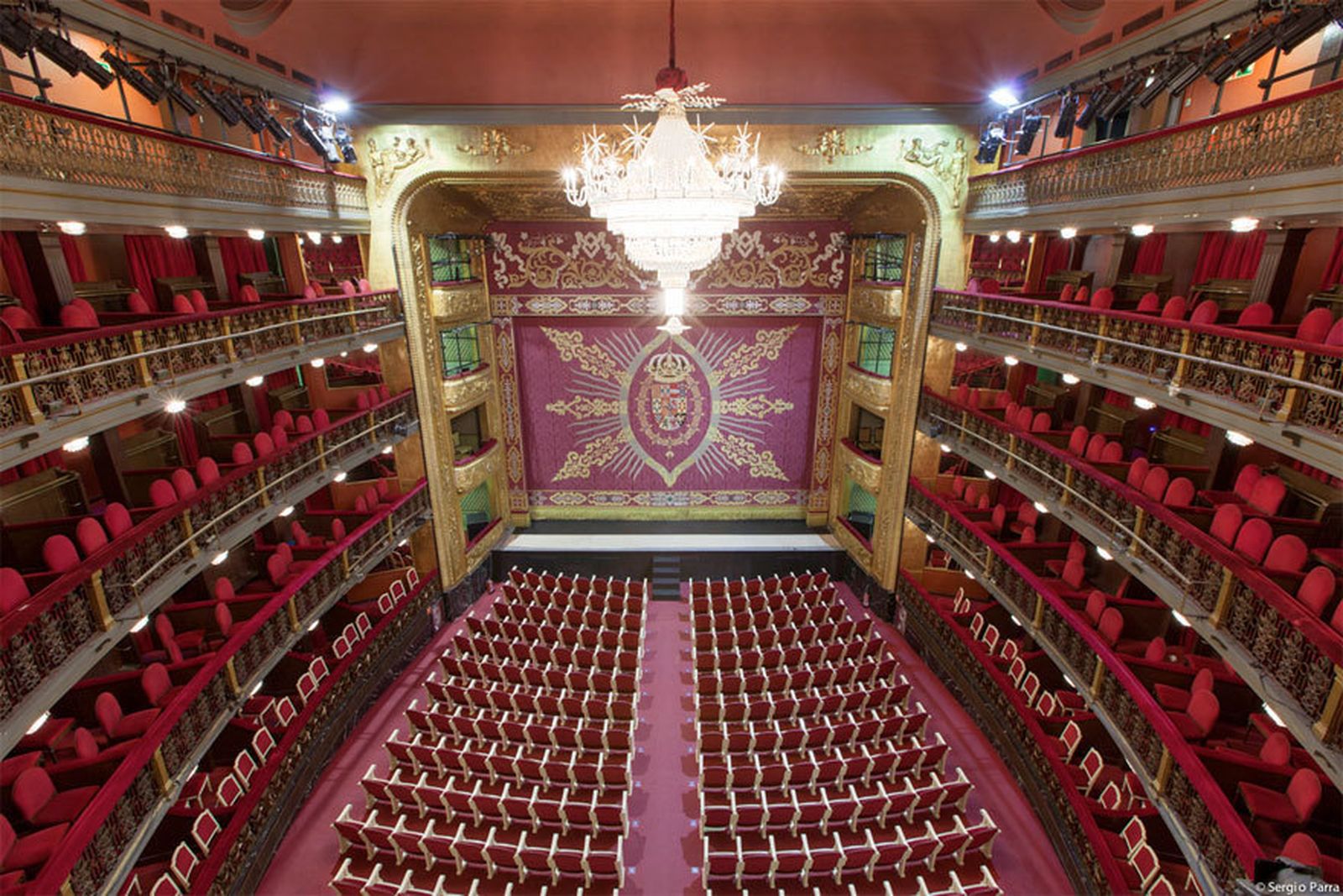 Sala principal del Teatro Español