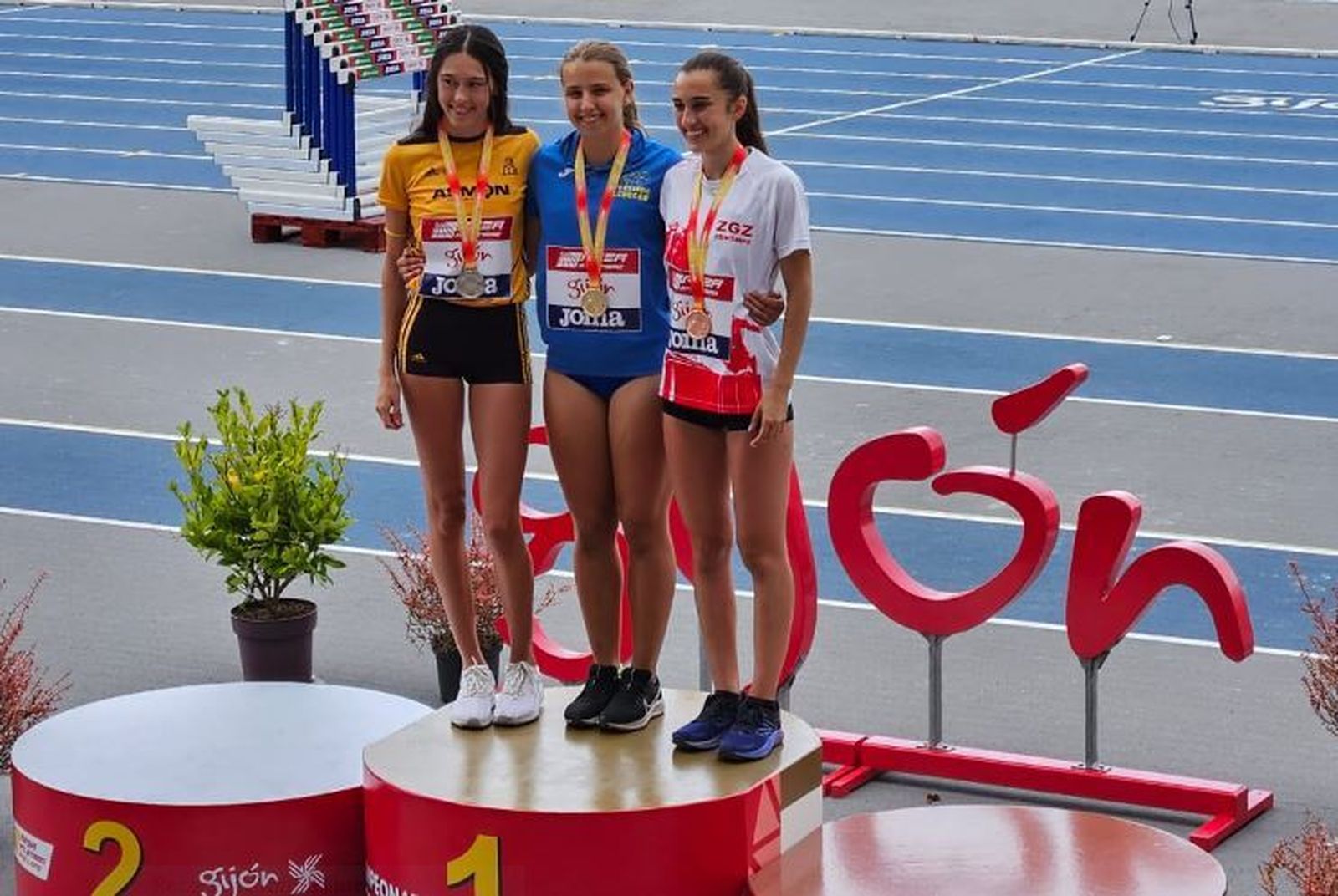 Podio en el Campeonato de España Sub'18