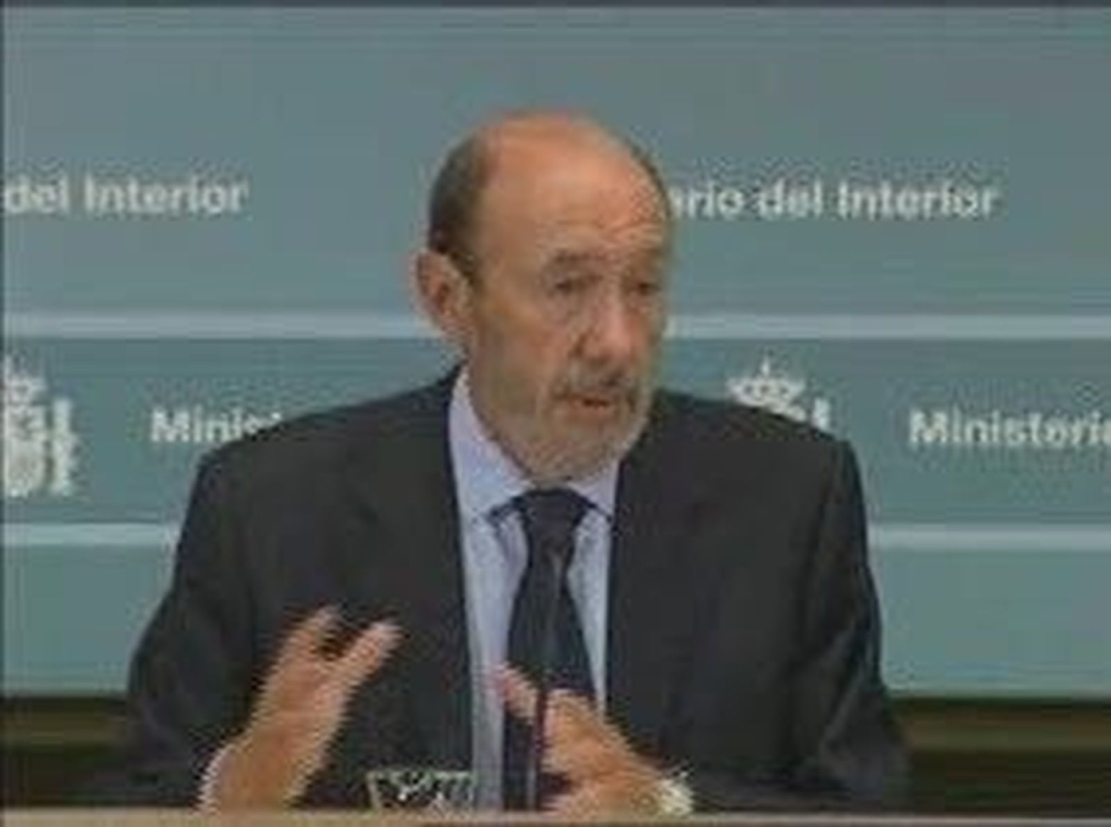 Rubalcaba: "Era un atentado terrorista premeditado"
