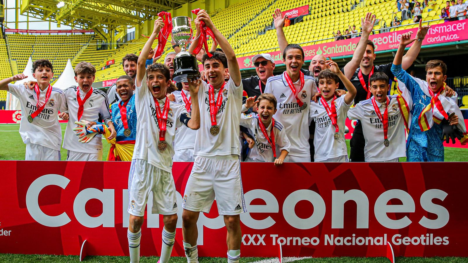 Real Madrid gana la Liga Promises