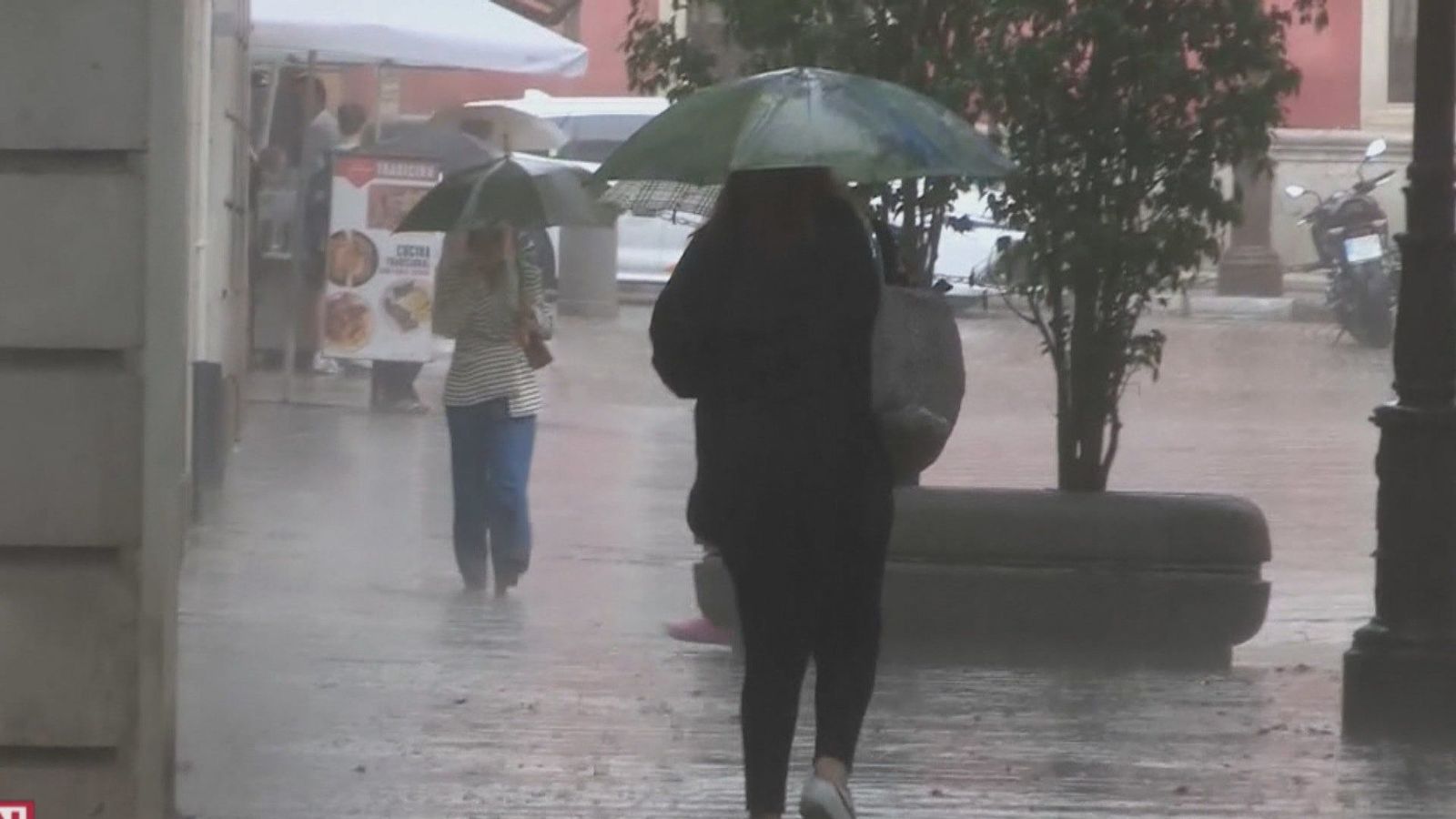 Miércoles con tormentas y granizo por la tarde en Madrid y noche tropical