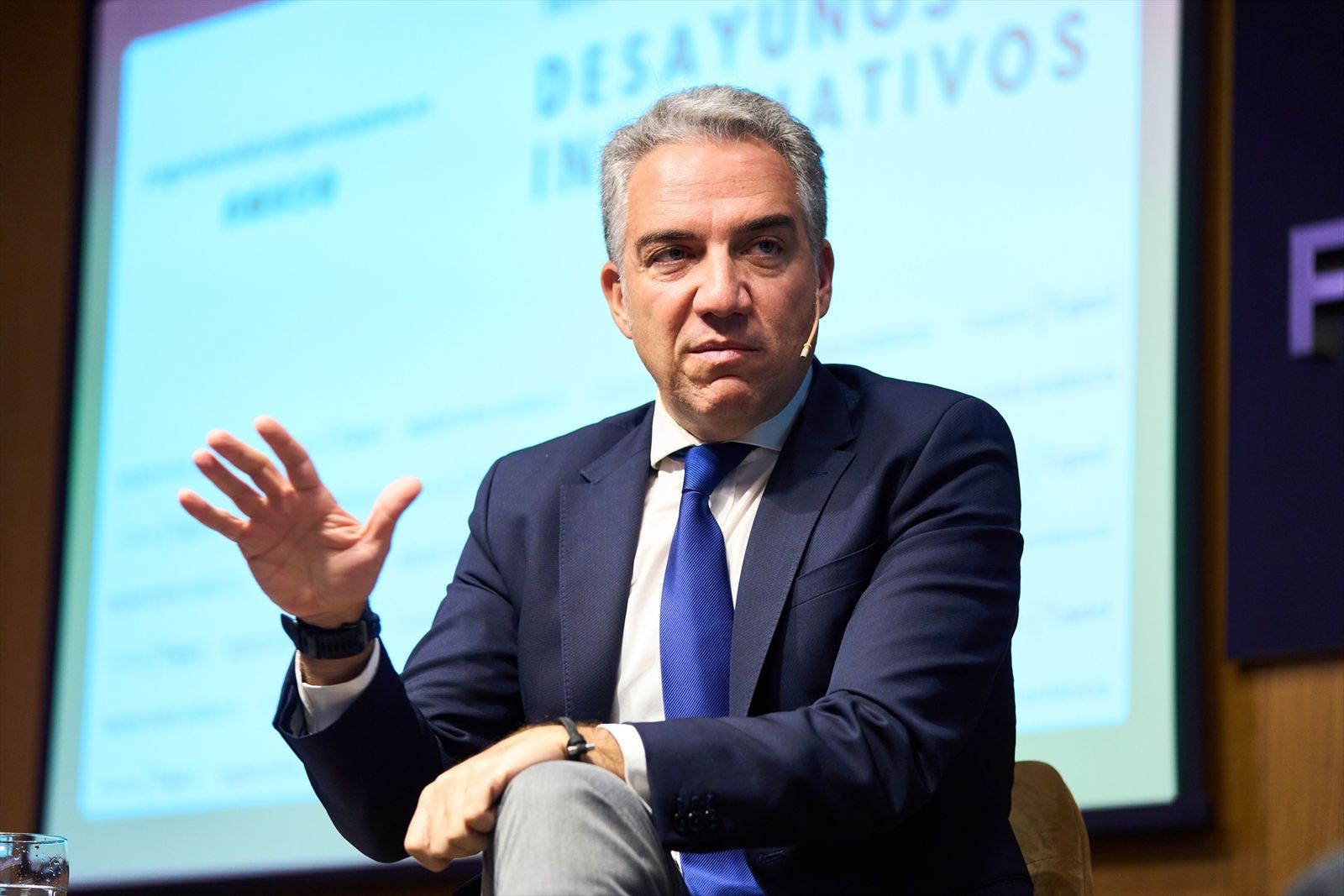 El vicesecretario de Política Autonómica y Municipal y Análisis Electoral del PP, Elías Bendodo