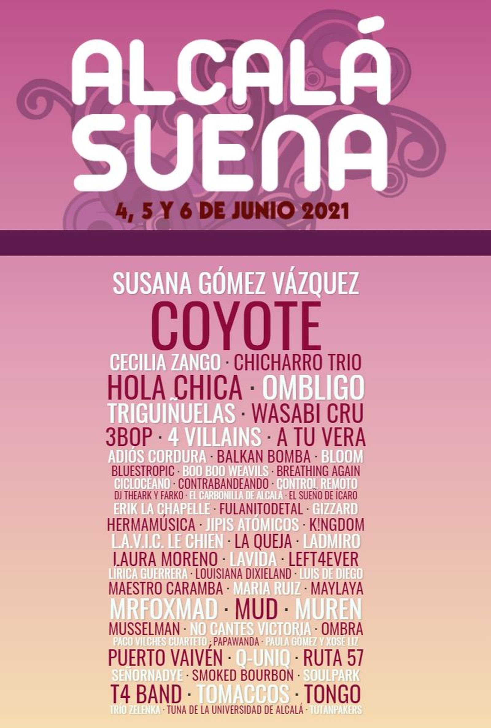 Cartel de Alcalá Suena
