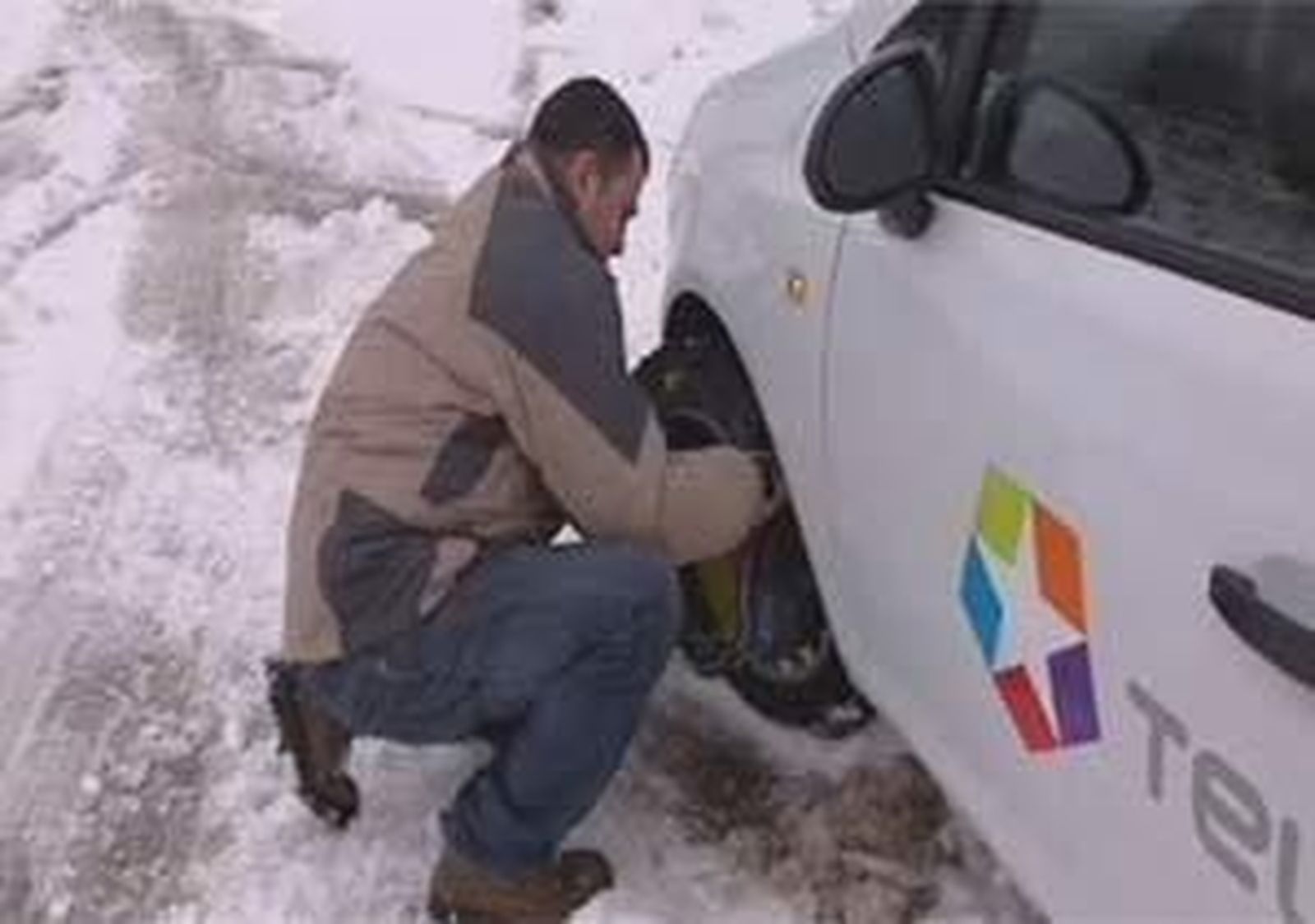 Atrapados en la nieve