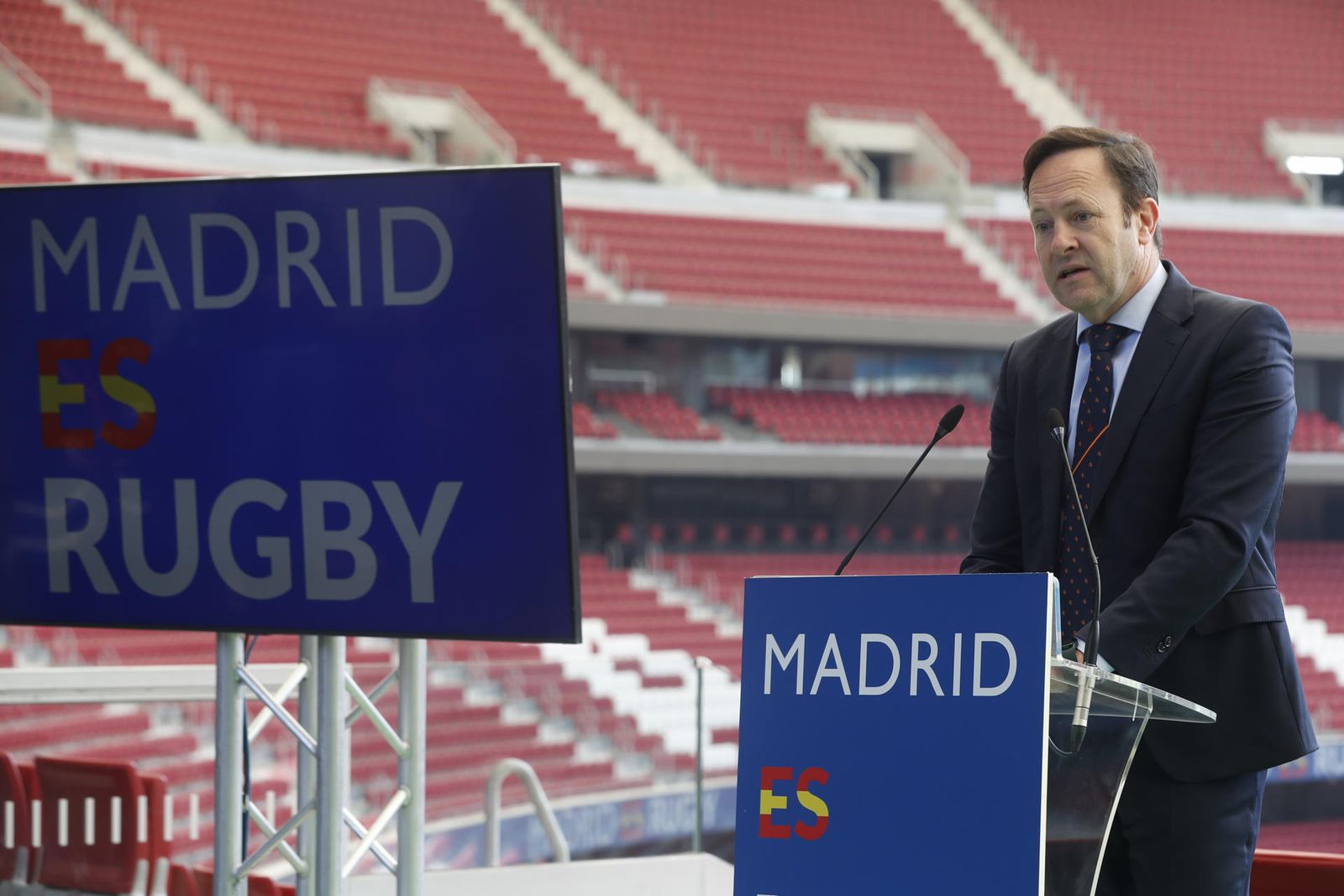 Presidente de la Federación Española de Rugby, Juan Carlos Martín