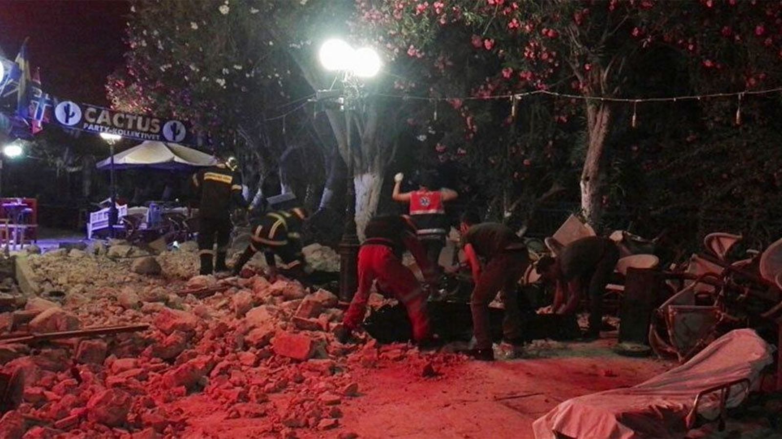 Un terremoto de 6,4 grados deja dos muertos en la isla griega de Kos