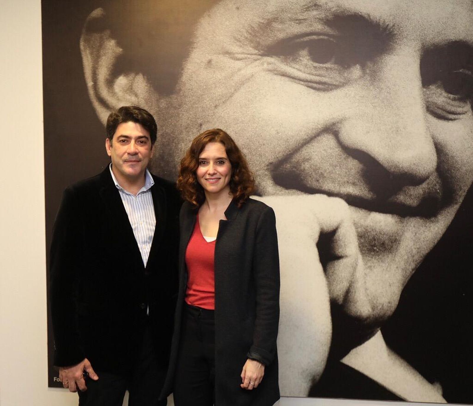 David Pérez e Isabel Díaz Ayuso