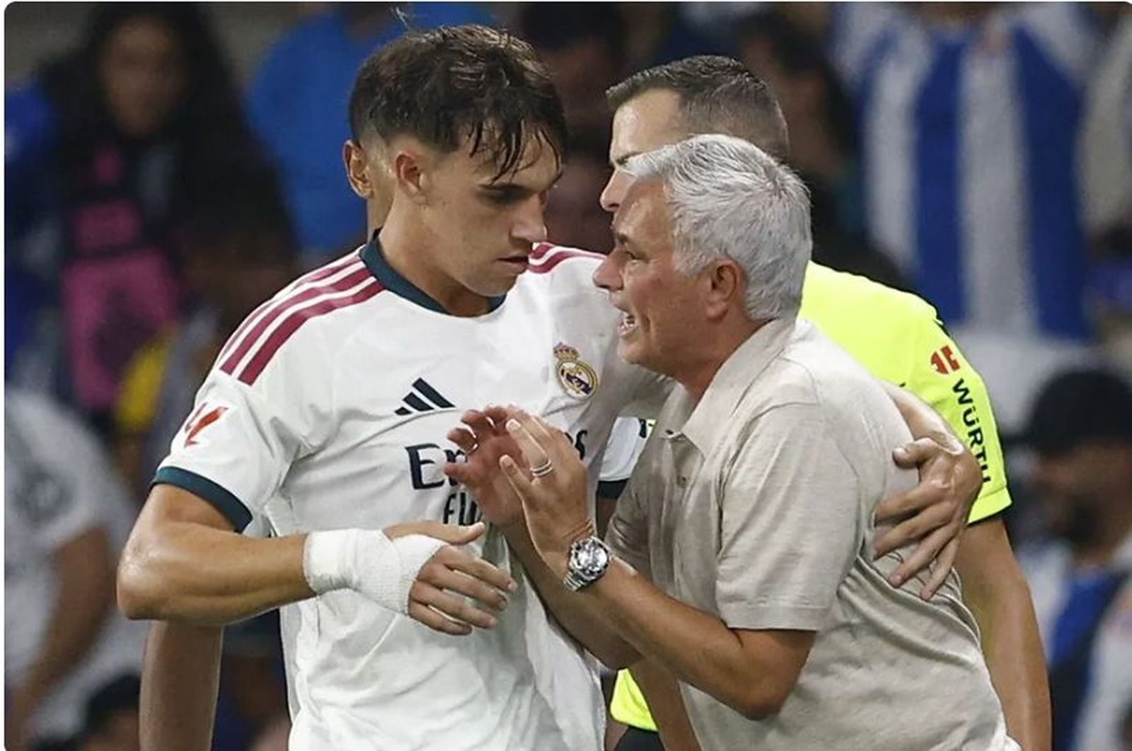 Espí y Mourinho