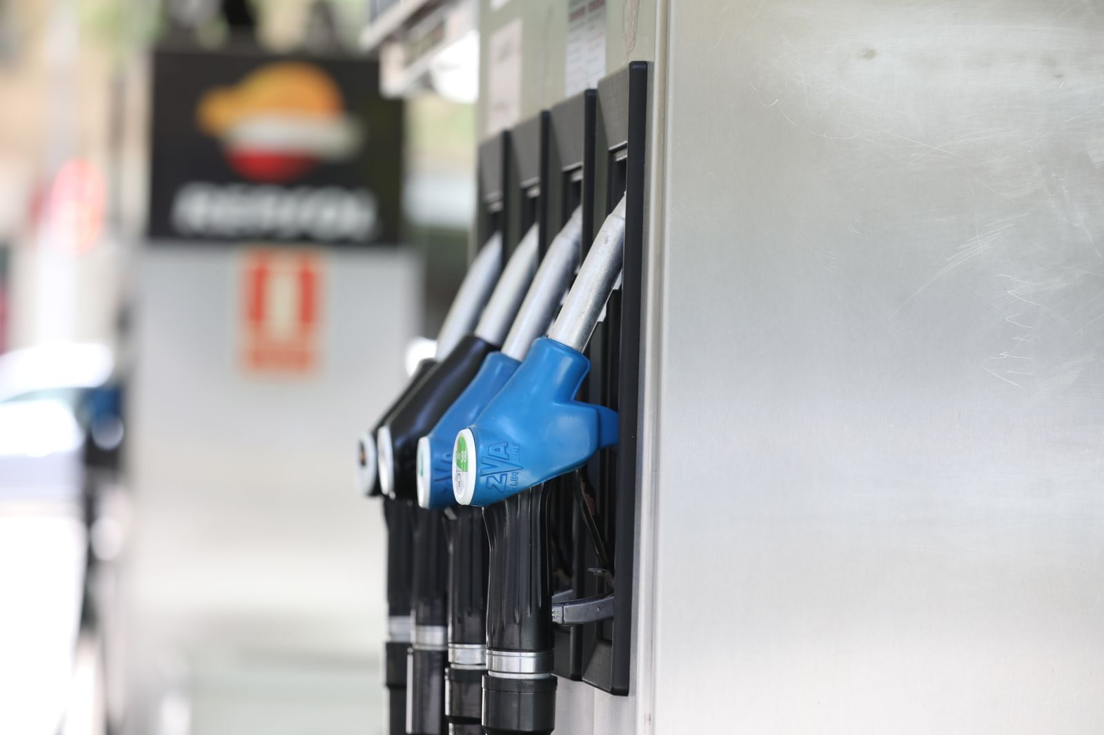 Un surtidor de gasolina