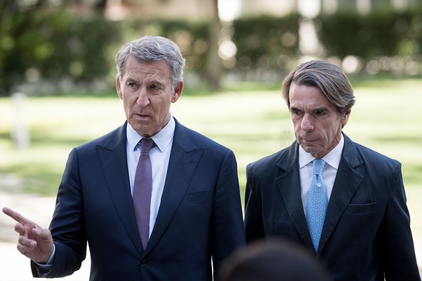 Aznar ve urgencia nacional que gane Feijóo: "España necesita hombre de estado, no charlatanes"