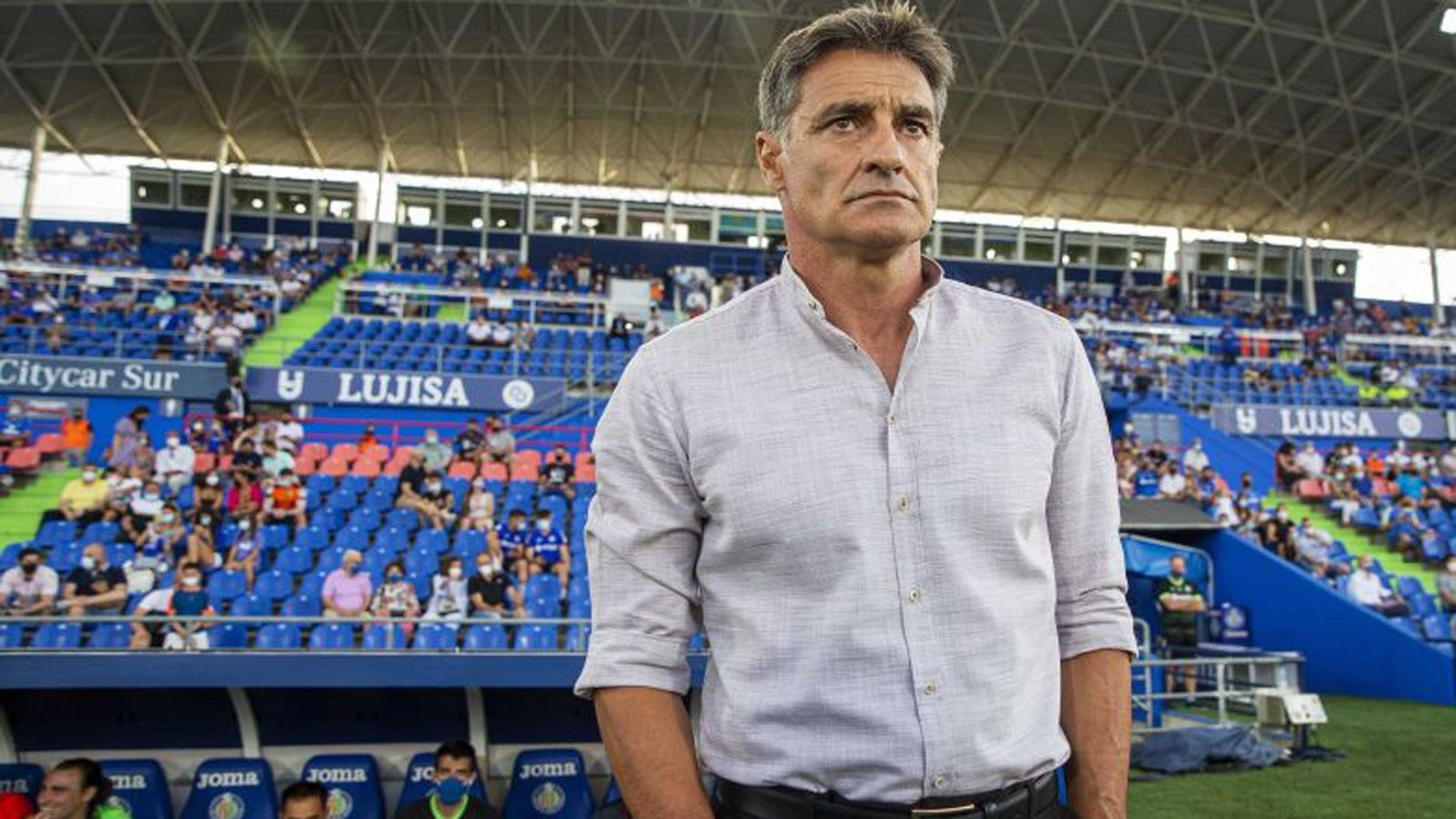 Míchel: "Buscaremos la victoria ante el Atlético sin nervios ni prisas"