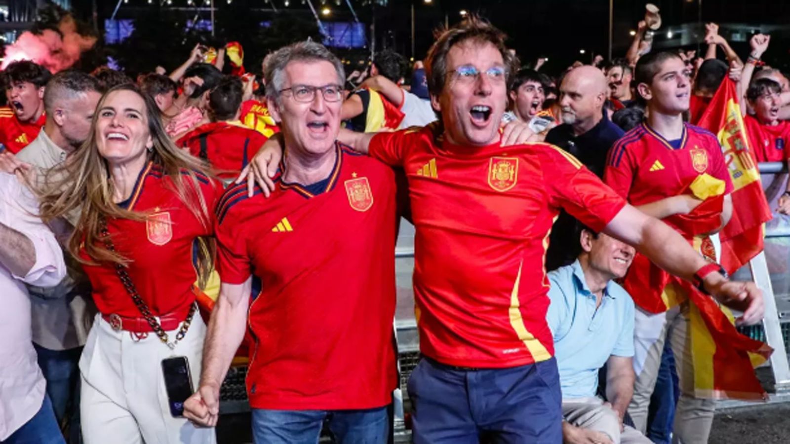 Almeida espera la victoria de España "aunque sea de penalti injusto" en el 90
