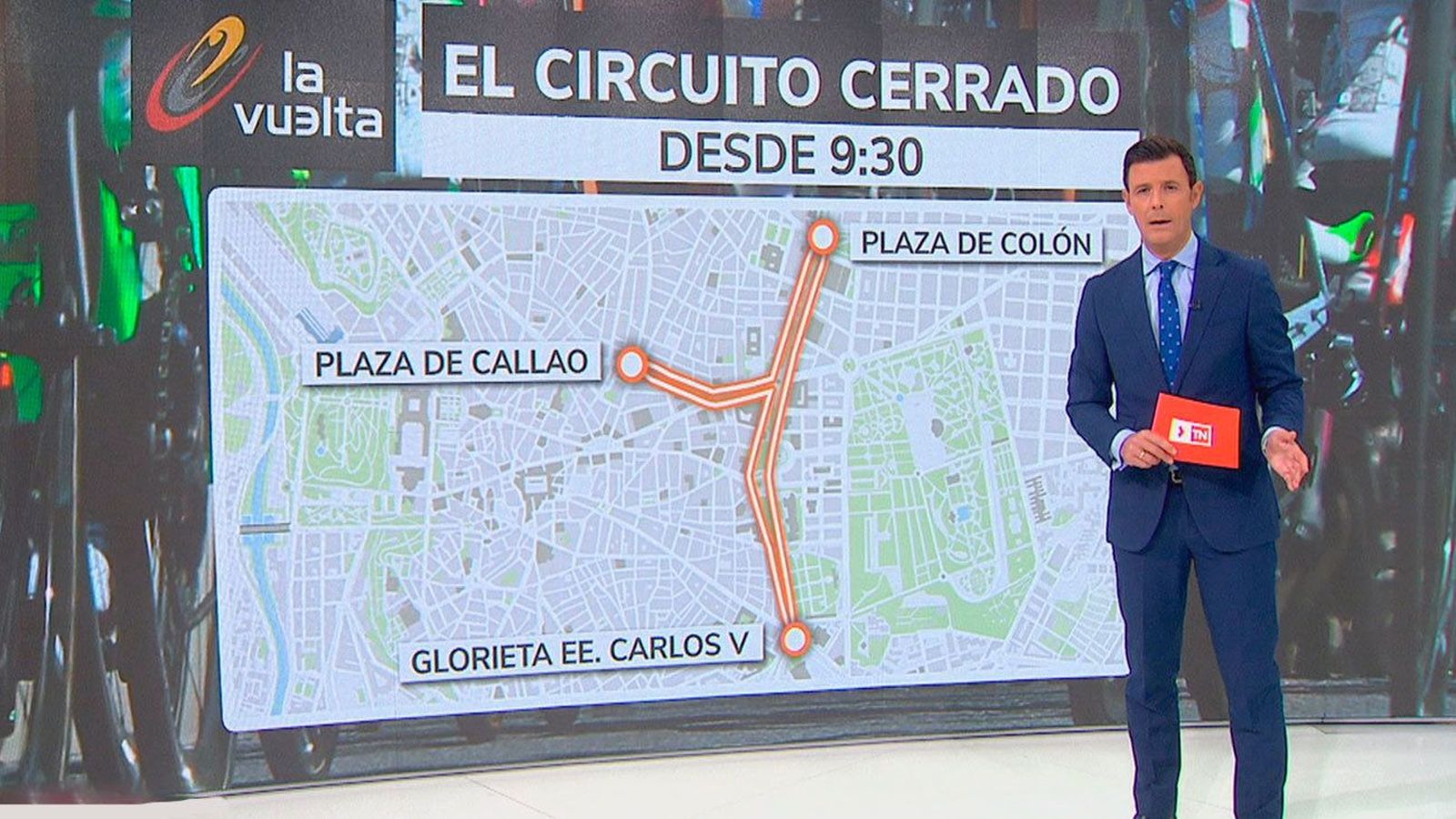 Estos son los cortes que afectarán a Madrid por el cierre de la Vuelta este domingo
