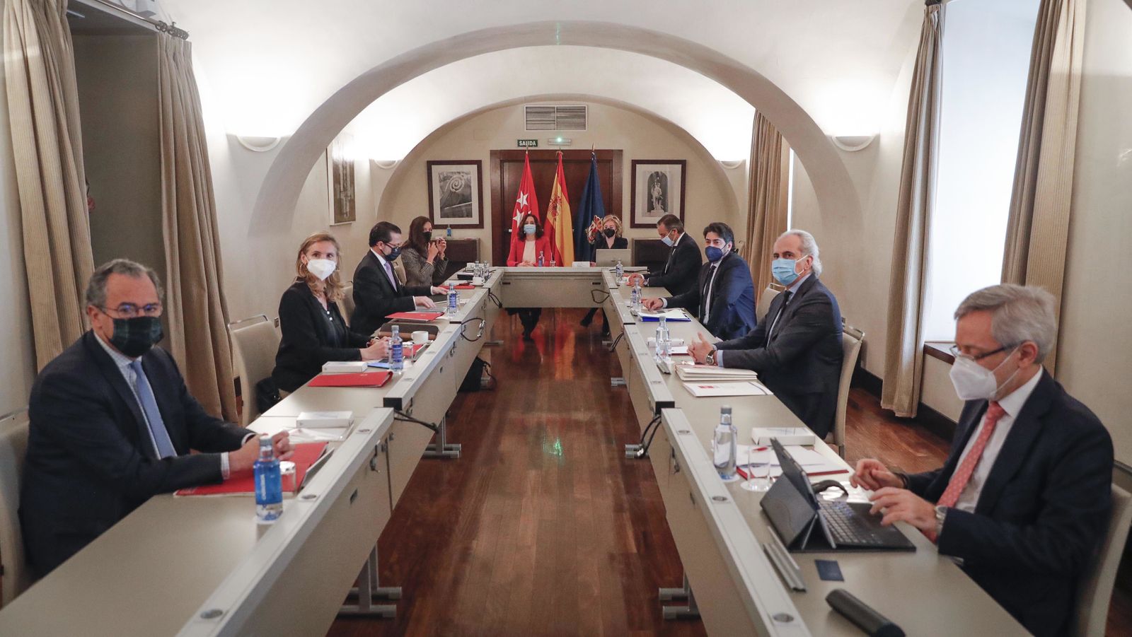 Celebración del Consejo de Gobierno en Aranjuez