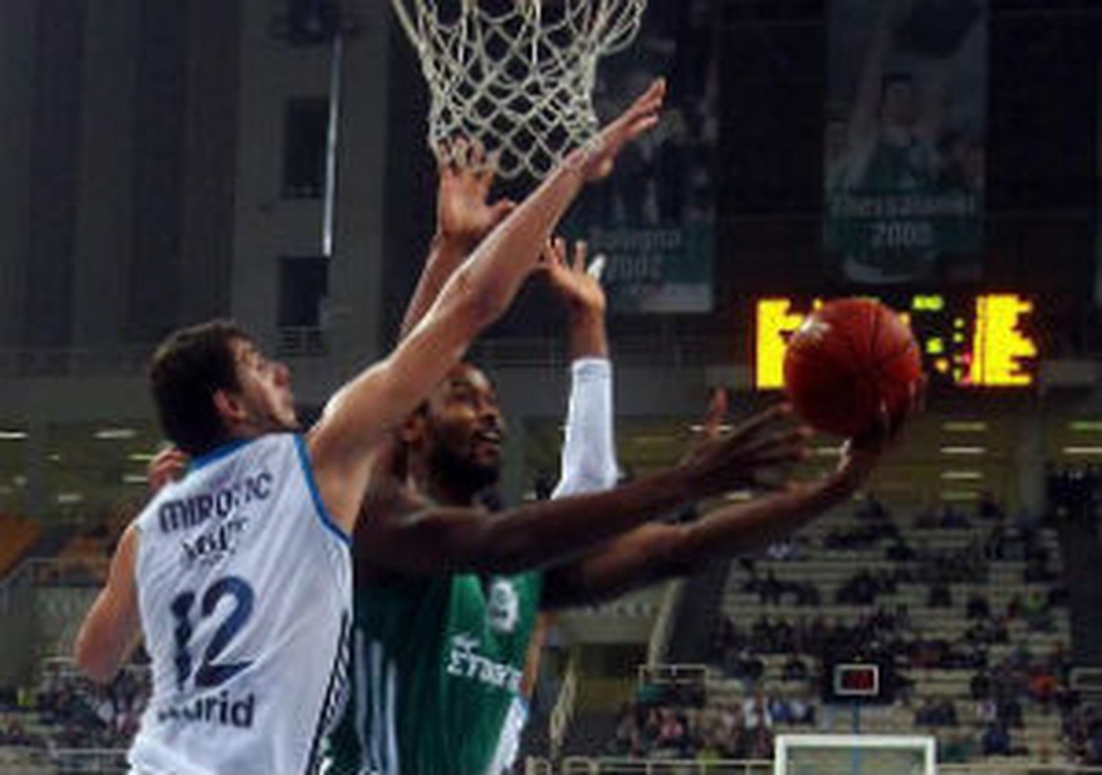 Panathinaikos ante el Real Madrid