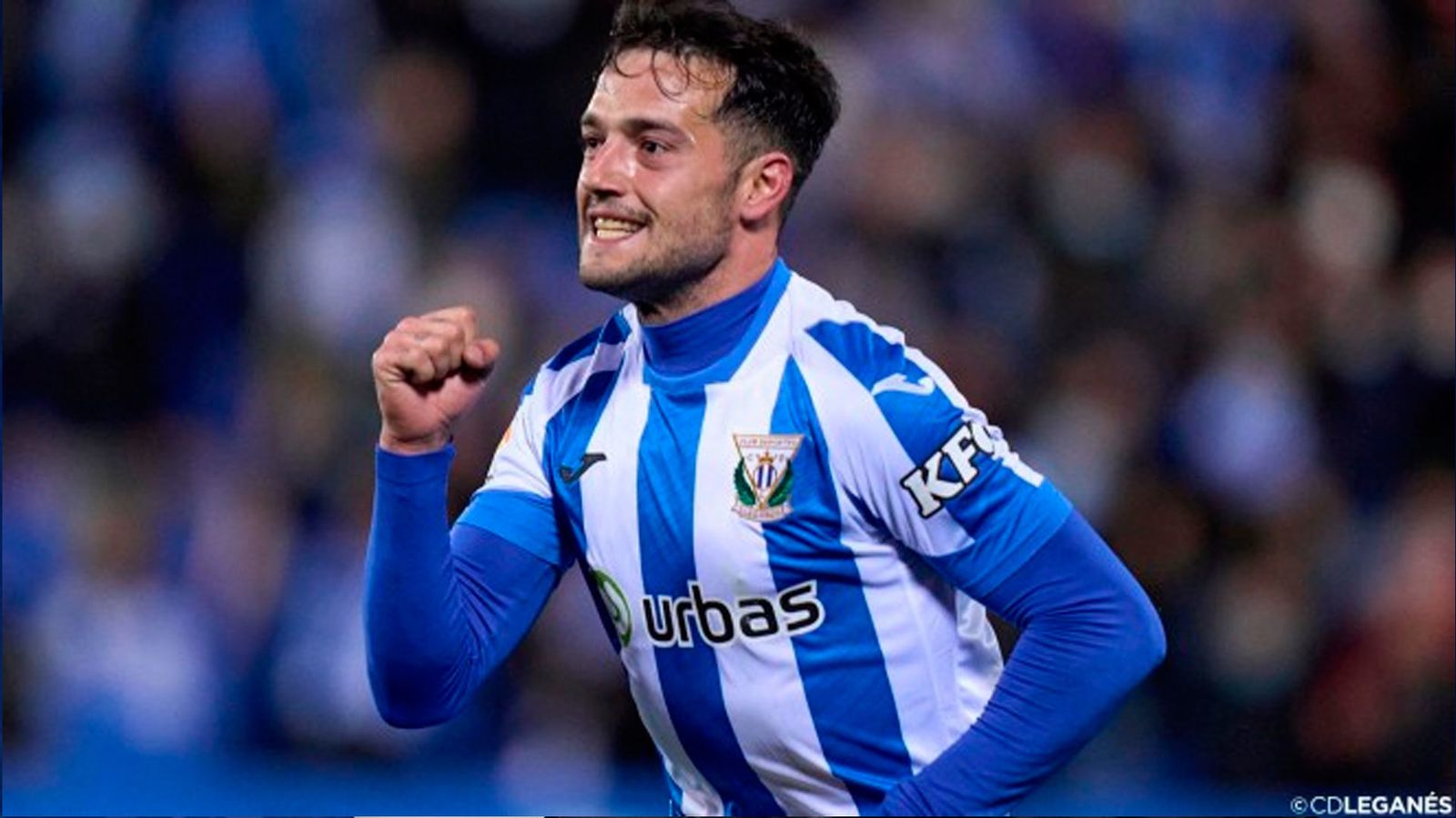 El delantero del CD Leganés, José Manuel Arnaiz