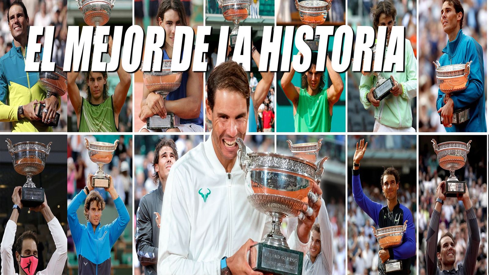 Nadal: 22 'grandes', 92 títulos, 2 oros olímpicos y 5 Davis