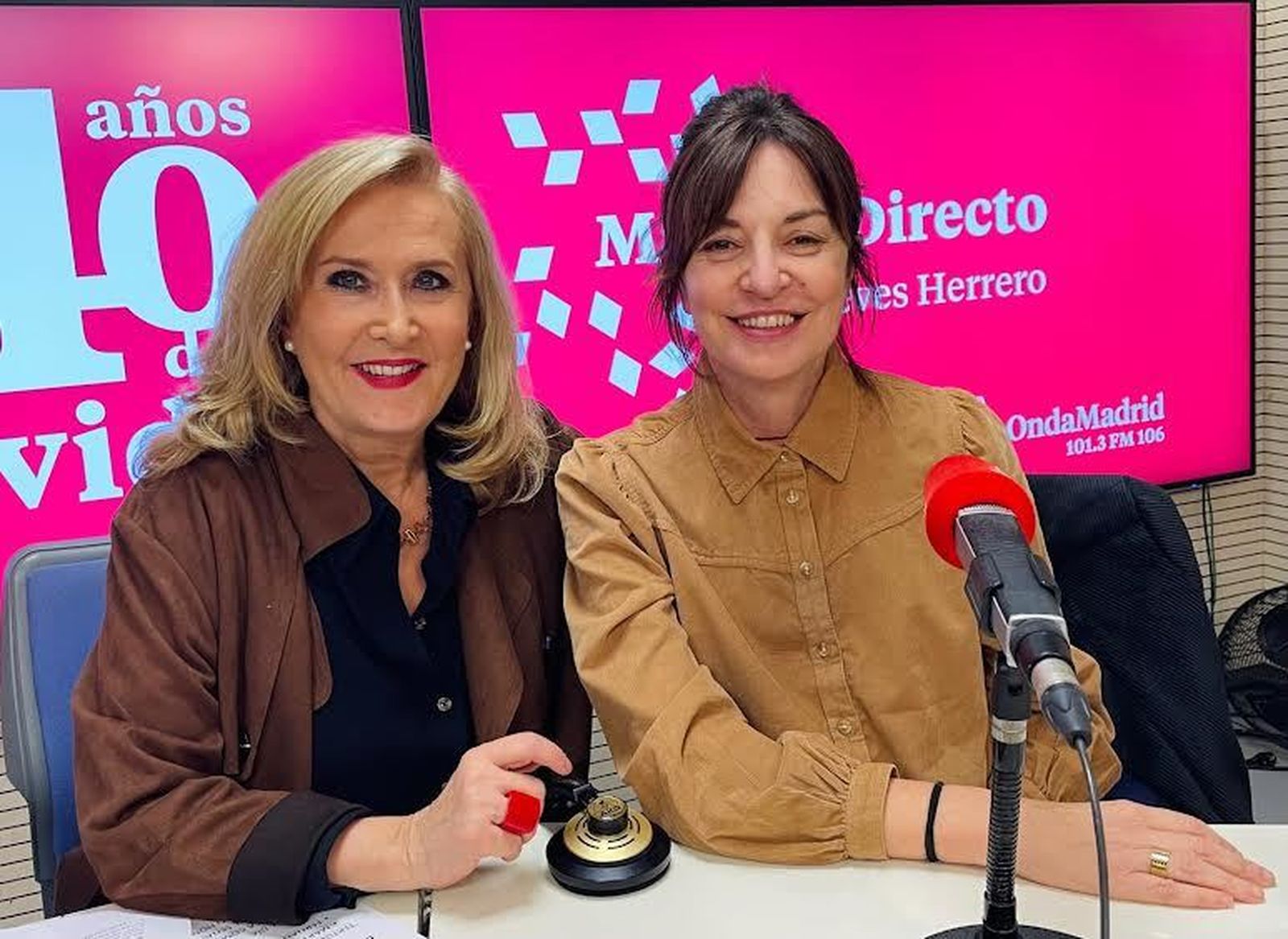 Nieves Herrero y Agata Roca