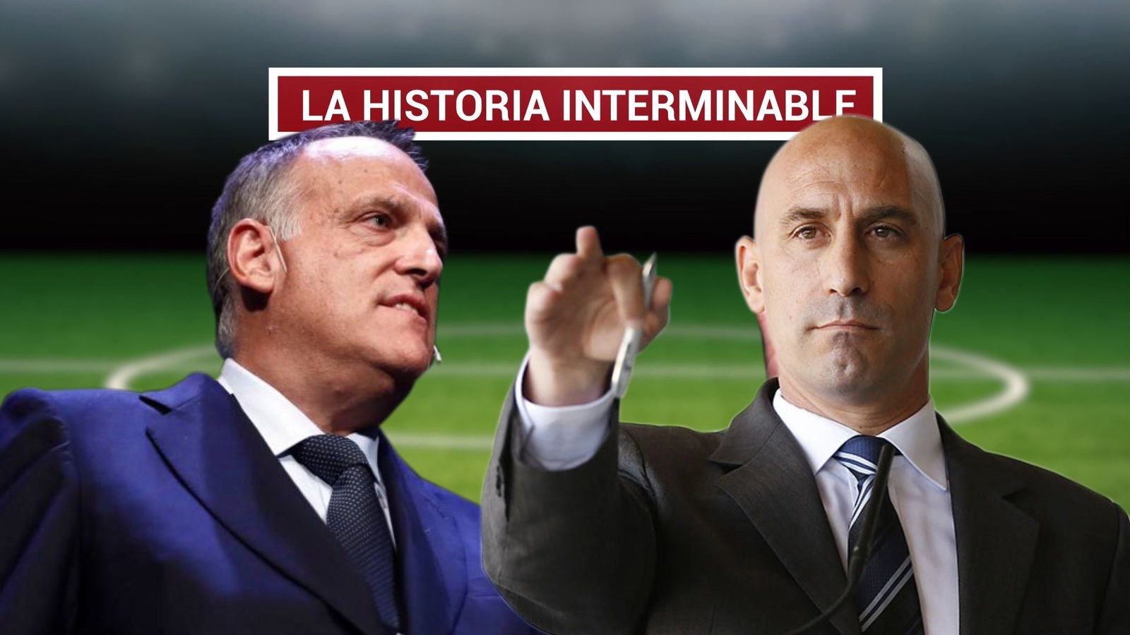 Tebas y Rubiales siguen sin ponerse de acuerdo