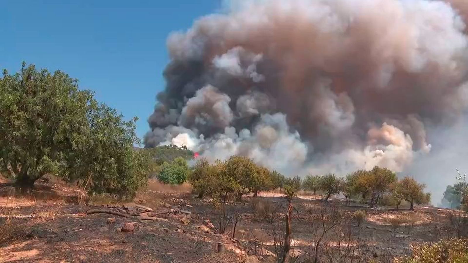 Un nuevo foco que rodea Villa del Prado y San Martín de Valdeiglesias: el punto más preocupante del incendio