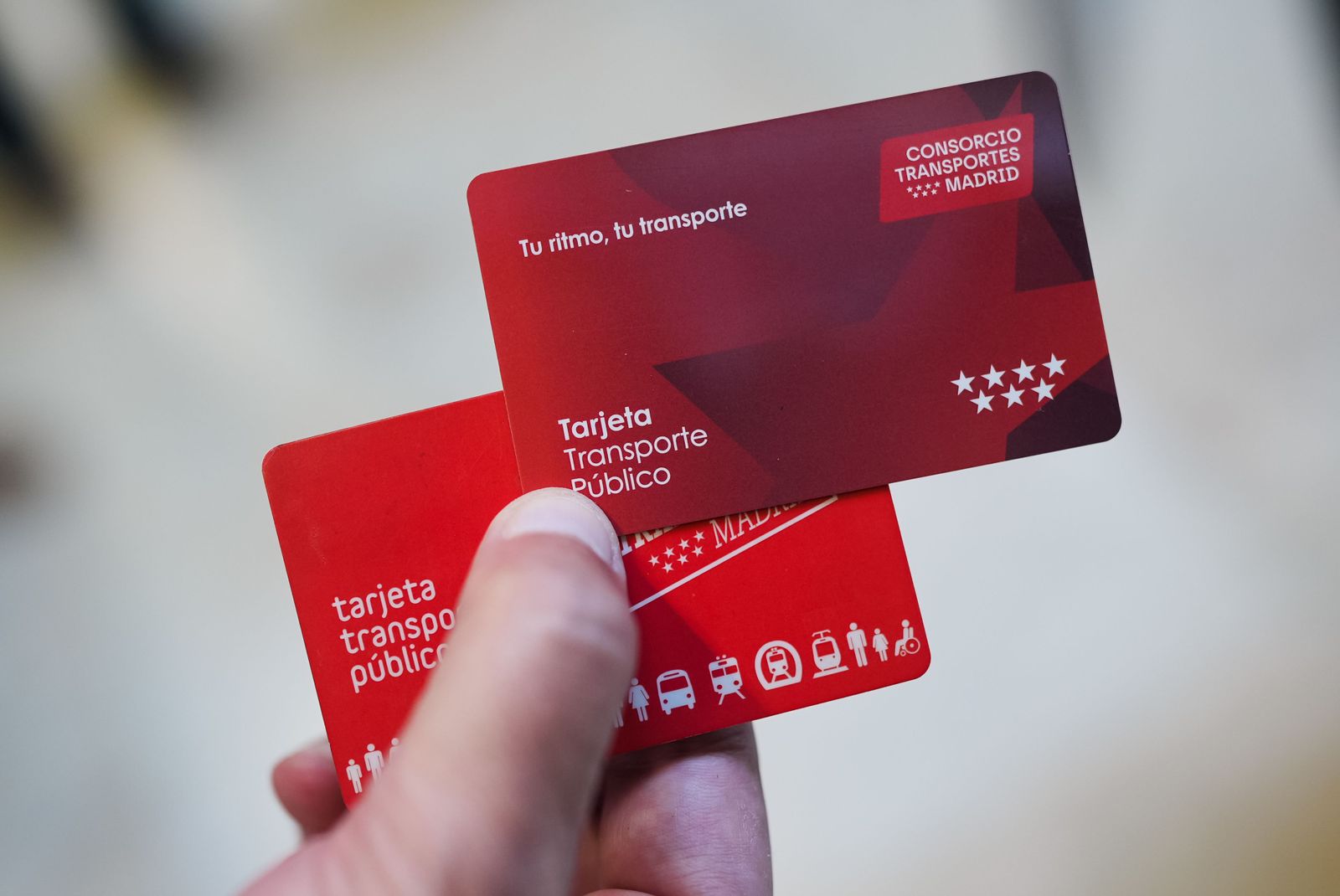 Así será la nueva imagen de la Tarjeta de Transporte Público de Madrid a partir de agosto