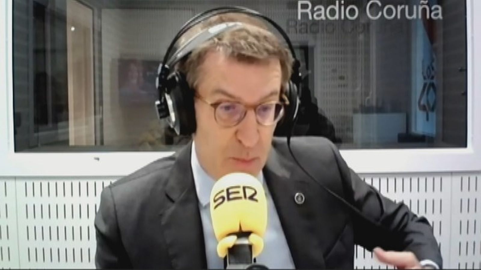 El presidente del PP, Alberto Núñez Feijóo