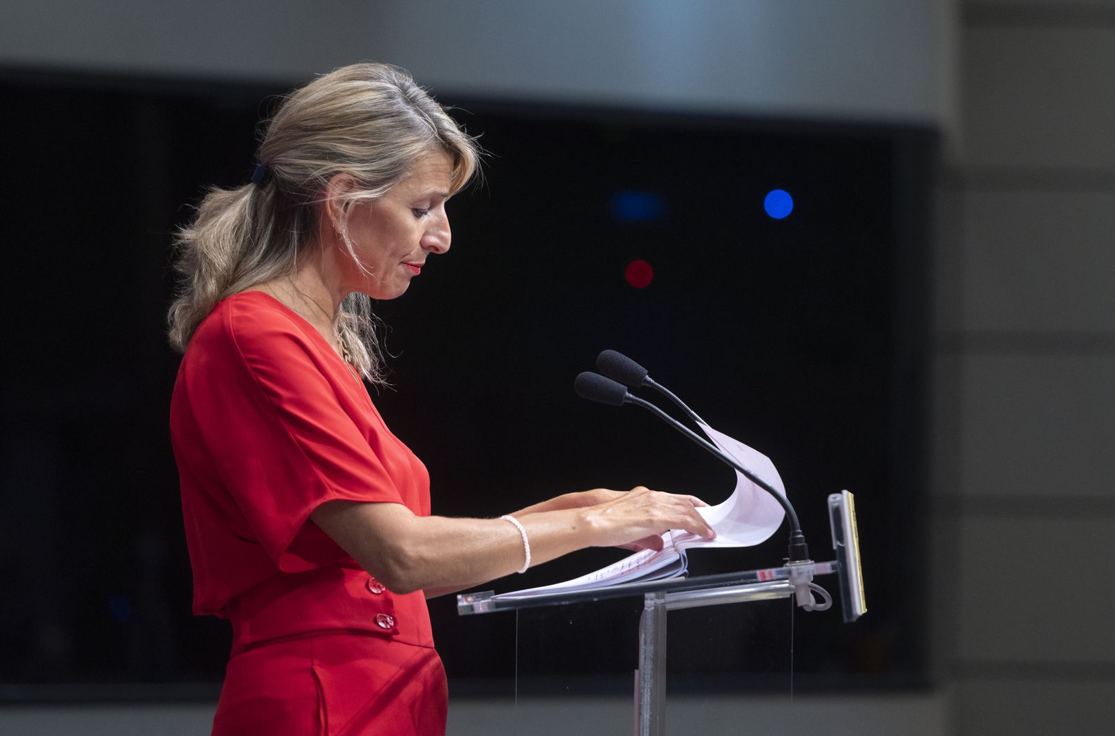 La vicepresidenta segunda, Yolanda Díaz