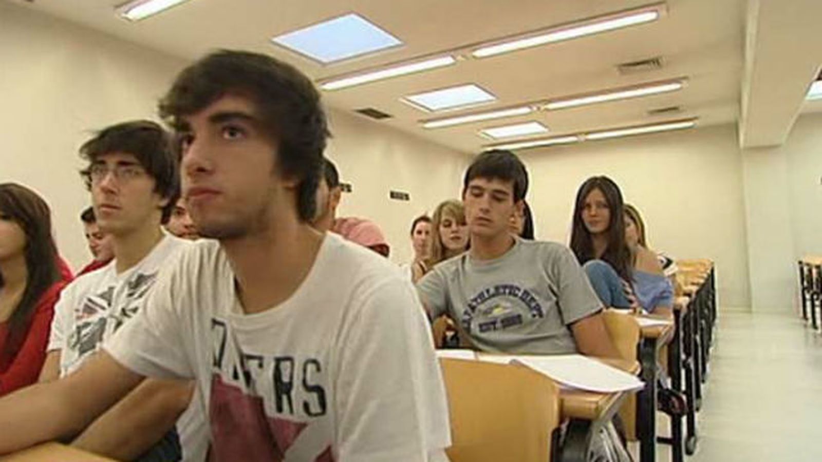 Estudiantes en aula