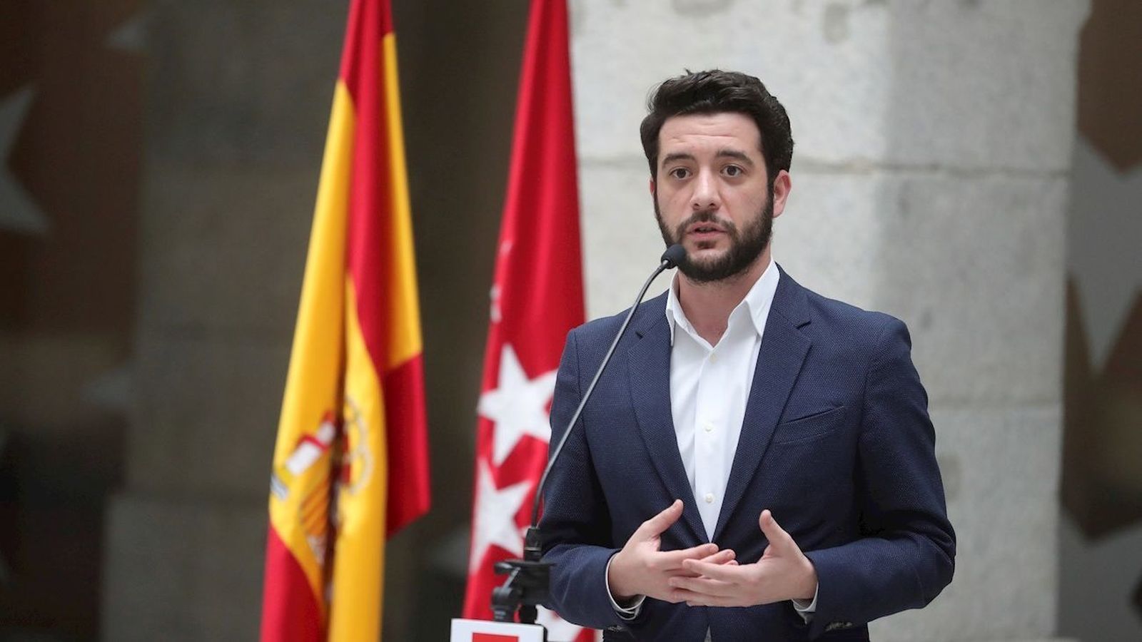 César Zafra, exportavoz de Ciudadanos en la Asamblea de Madrid