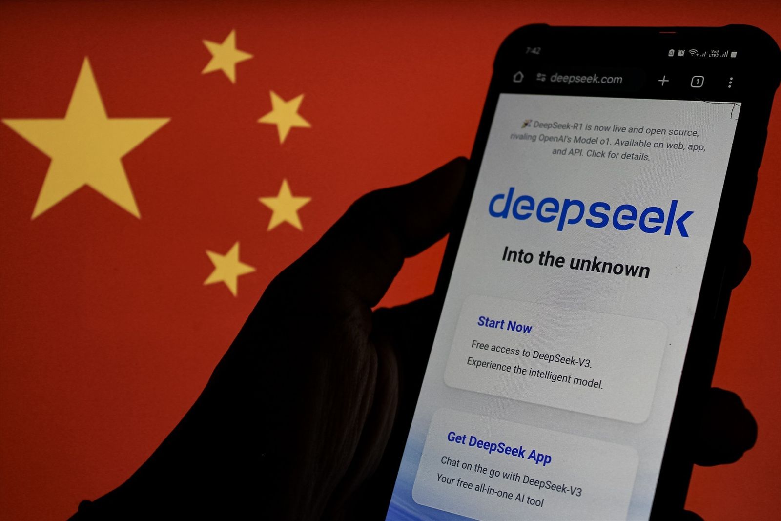 El bloqueo a  DeepSeek se extiende