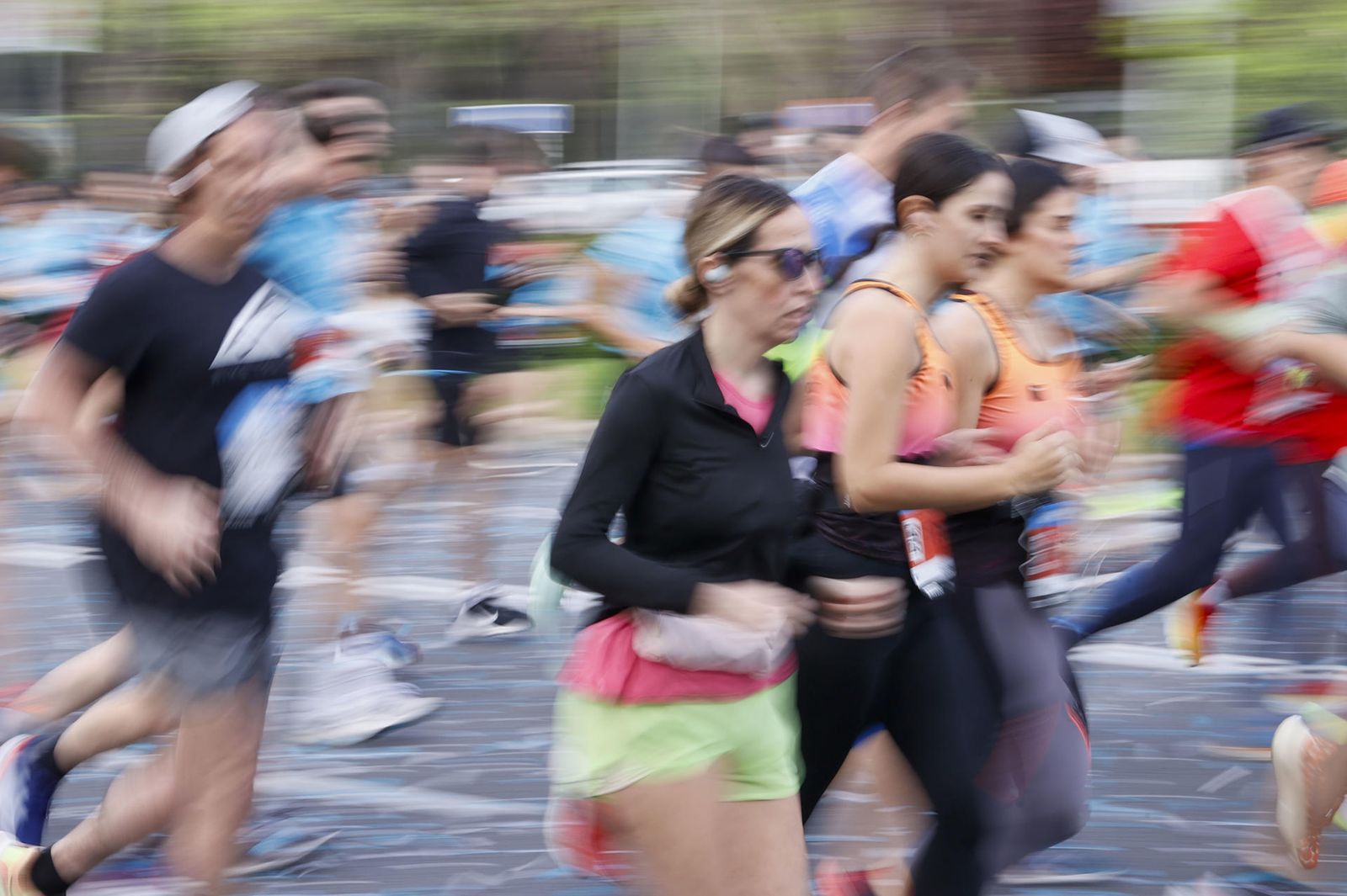 Las mejores imágenes de la Media Maratón de Madrid