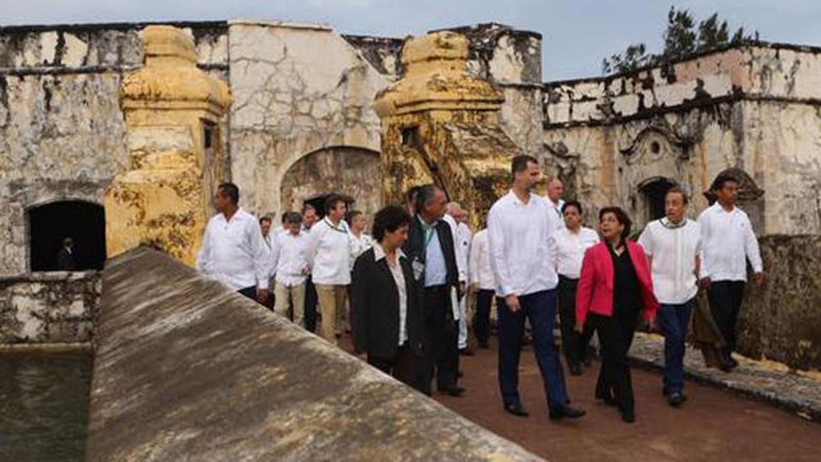 Felipe VI muestra su satisfacción por la acogida recibida en Veracruz