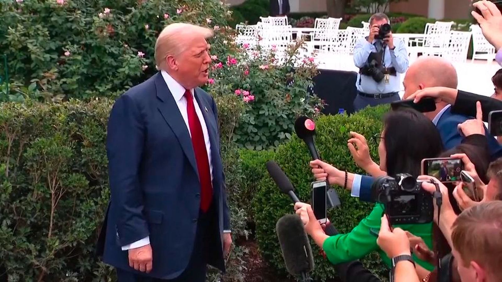 Trump asegura que los submarinos nucleares están "más cerca de Rusia"
