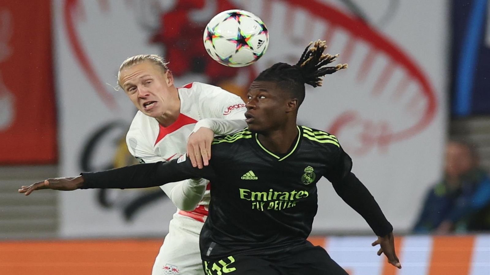 Camavinga ante el Leipzig