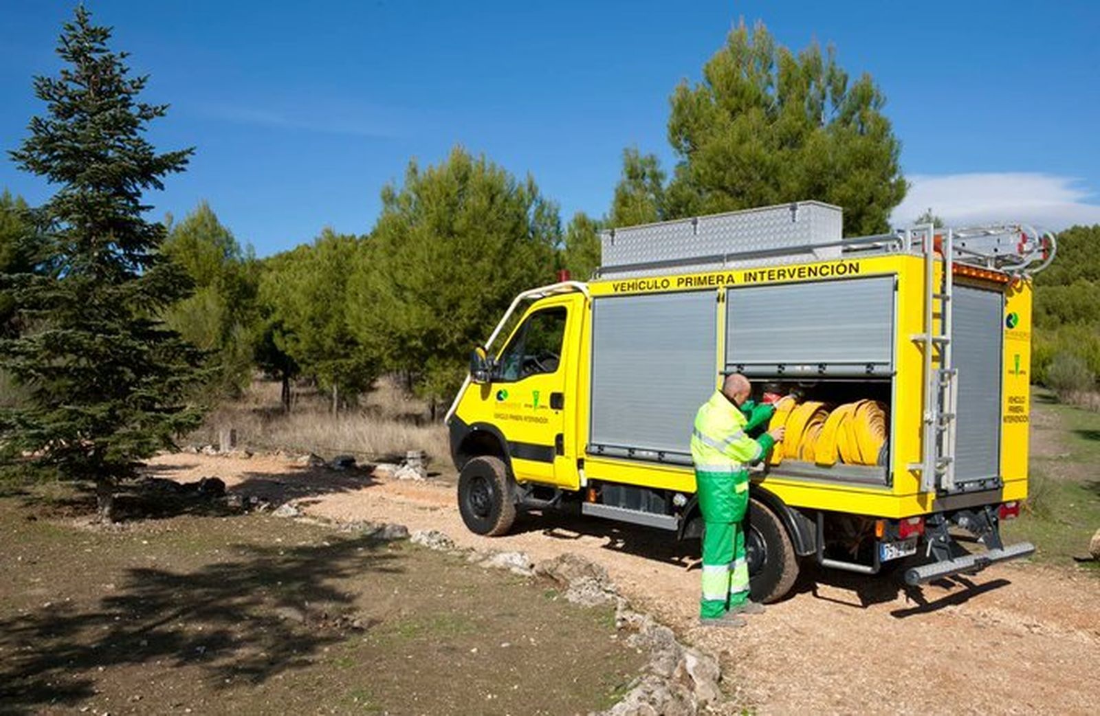 El vehículo de primera intervención de Rivas-Vaciamadrid