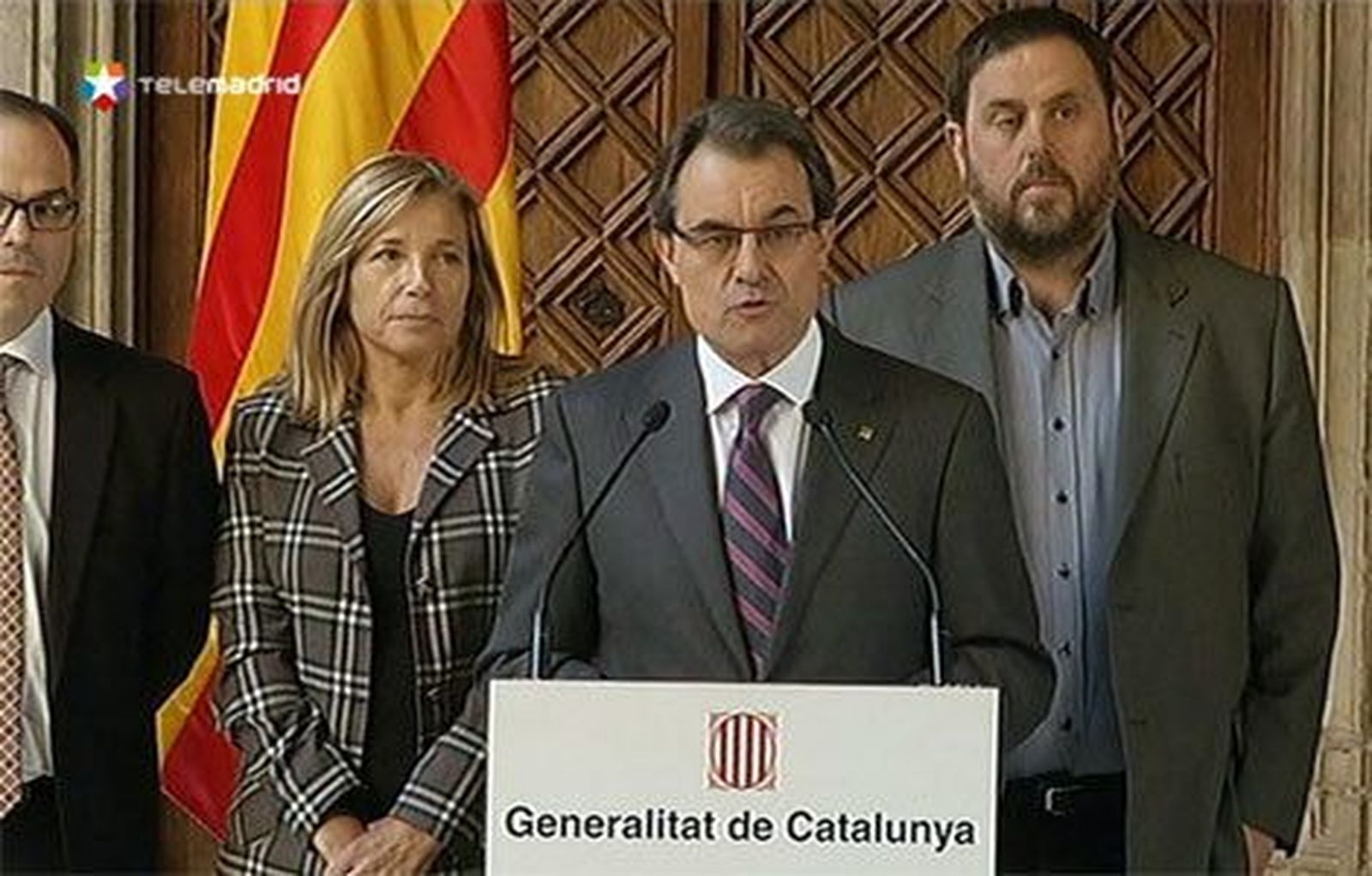 Mas pacta con ERC la pregunta de la consulta: "¿Quiere que Cataluña sea un Estado?"