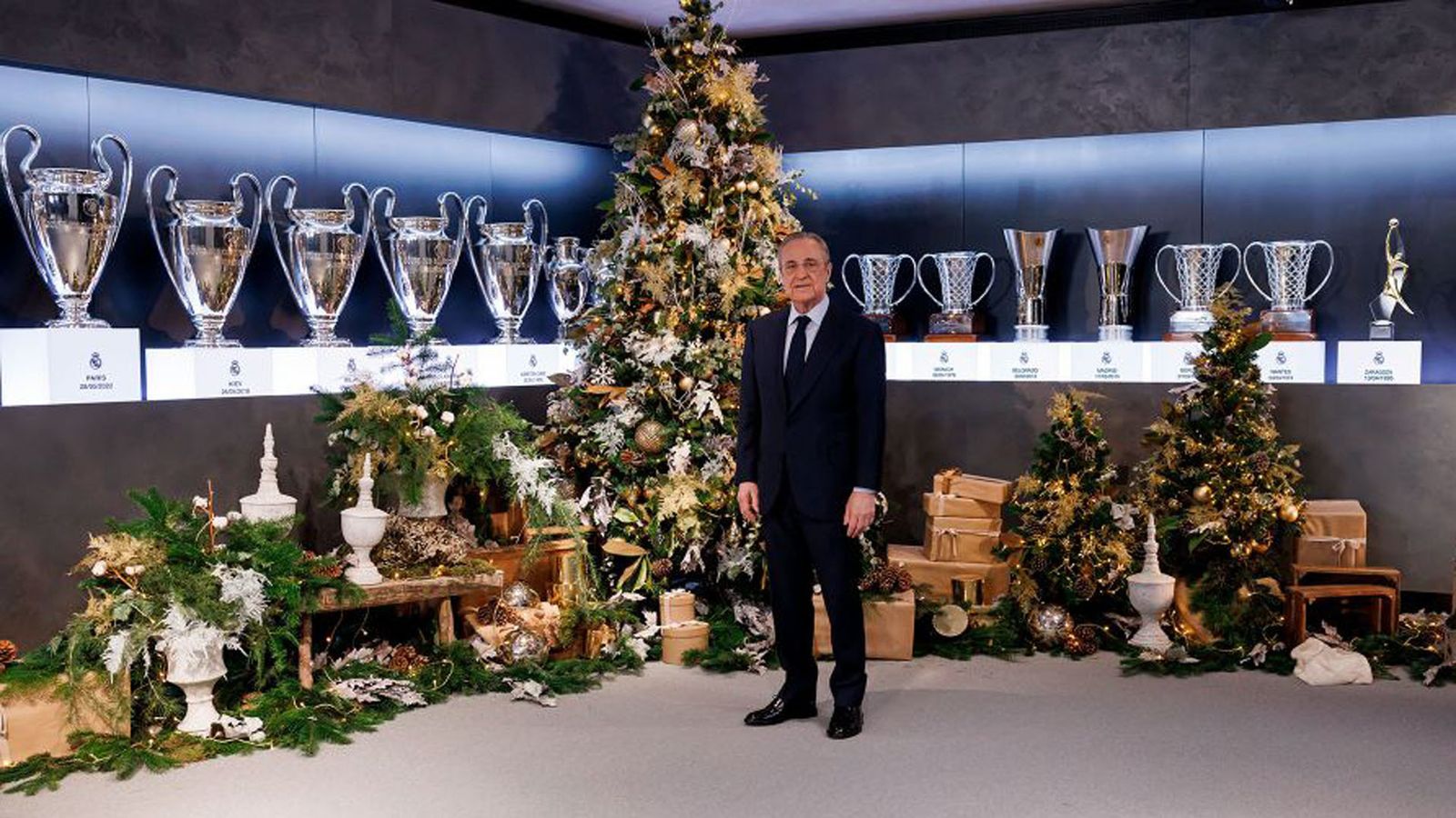 El Real Madrid felicita la Navidad