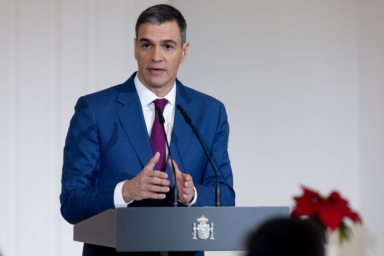 Pedro Sánchez hace balance de 2023