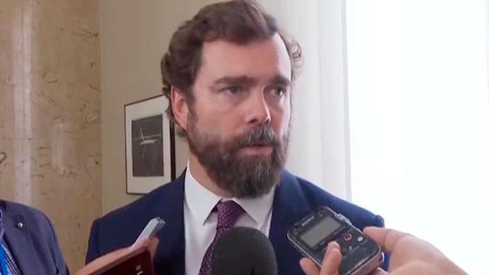 Iván Espinosa de los Monteros, portavoz de Vox en el Congreso de los Diputados