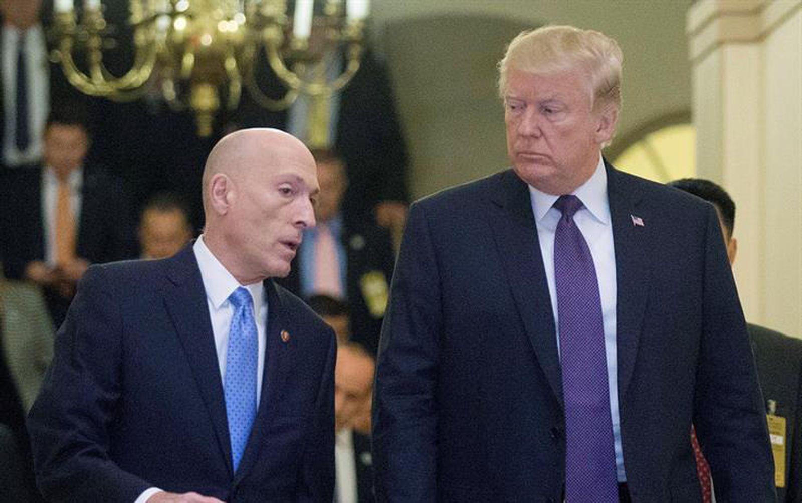 Donald Trump condena el asalto de sus seguidores al Capitolio
