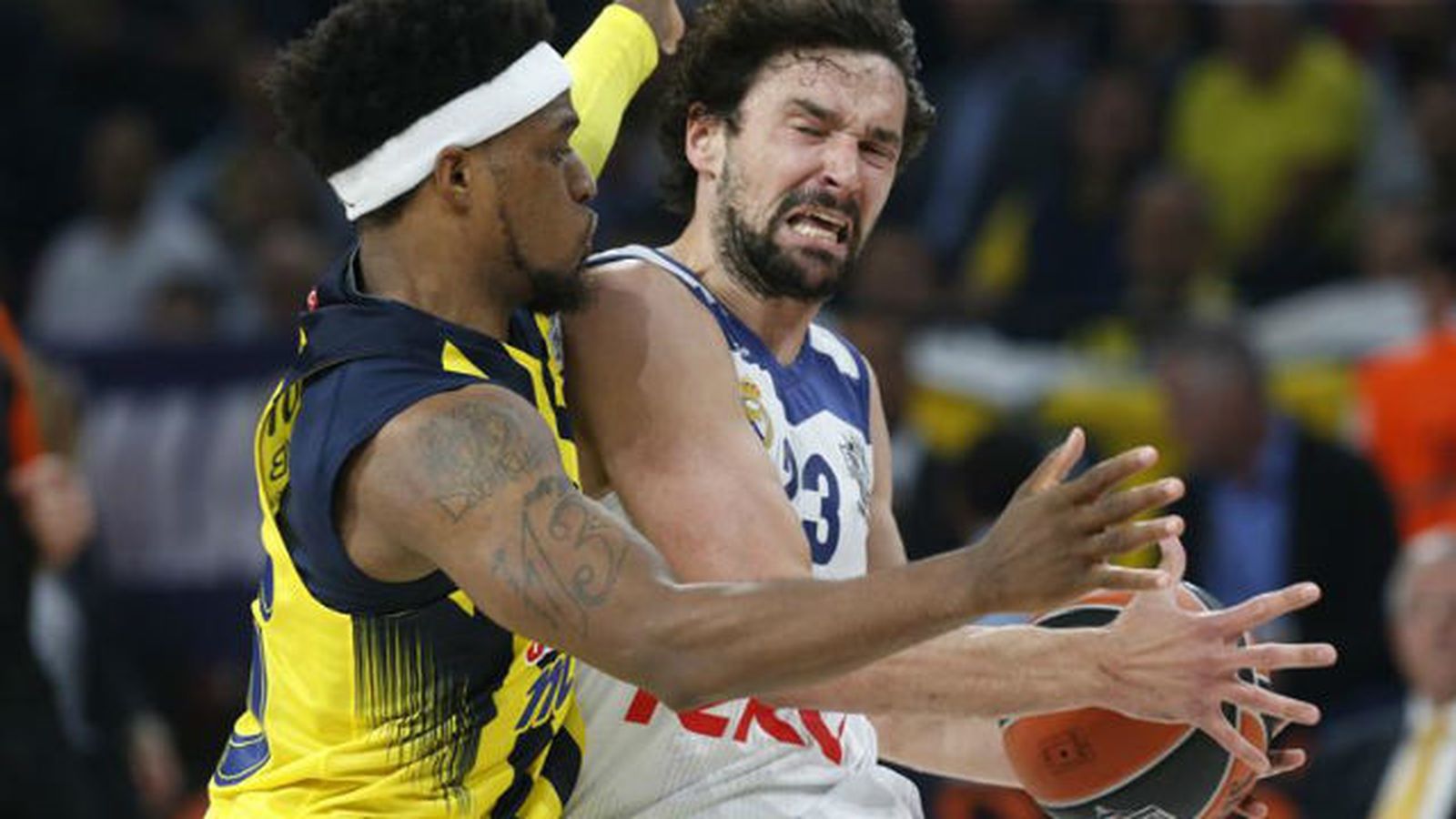 Sergio Llull ante Fenerbahce