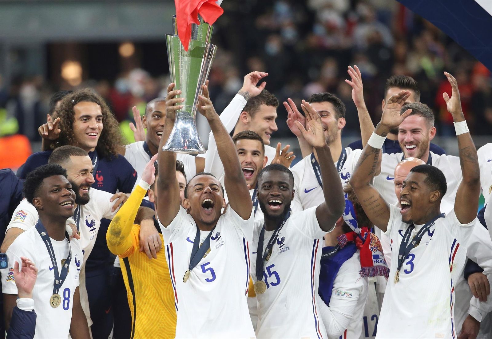 Francia conquista la Liga de Naciones