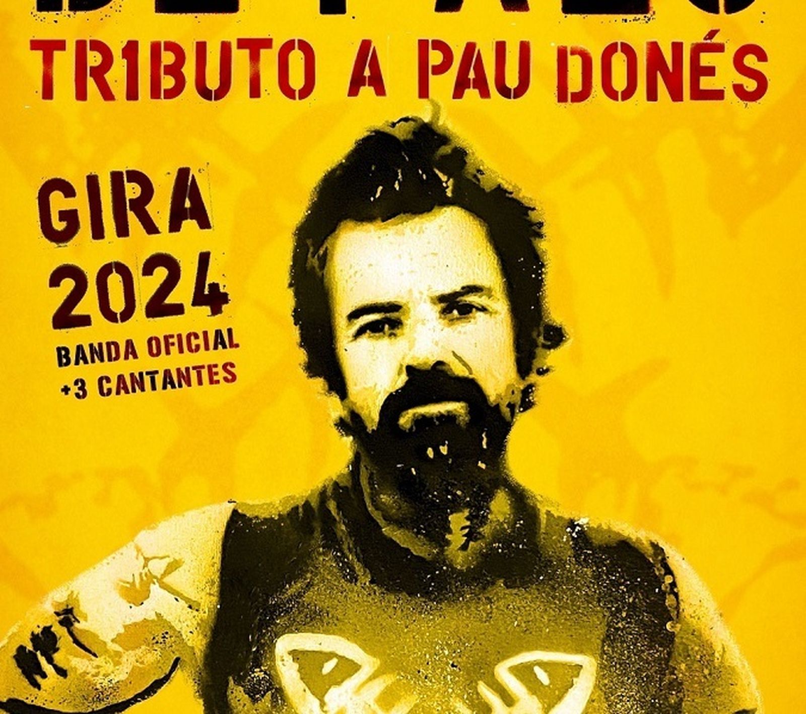 Gira de Jarabe de Palo tributo a Pau Donés