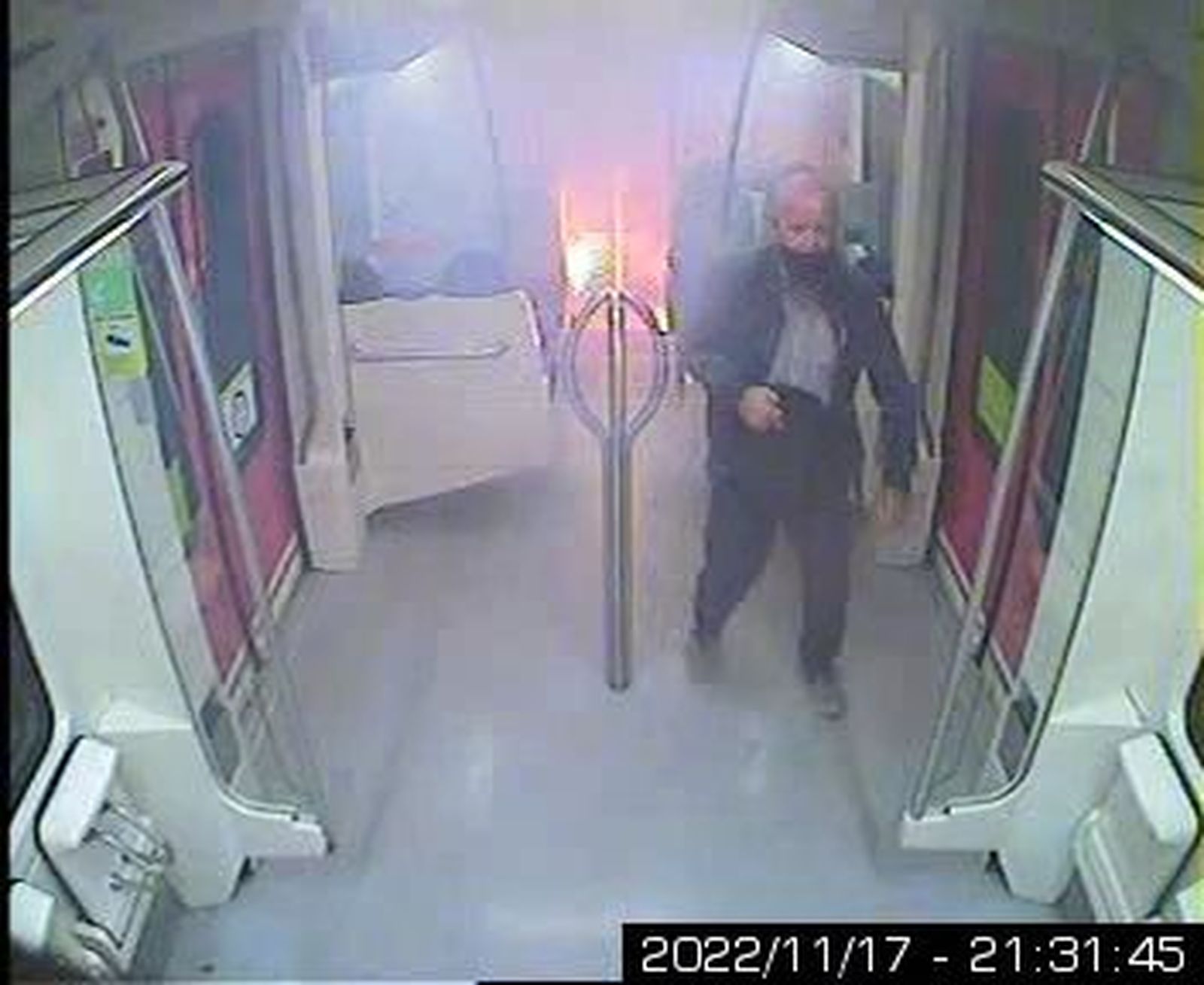 Así explotó un patinete en el Metro de Barcelona
