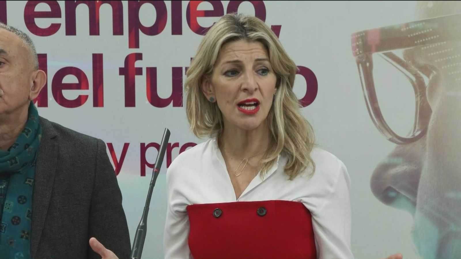 Yolanda Díaz: "No hay que poner el foco en los salarios mínimos sino en los máximos"