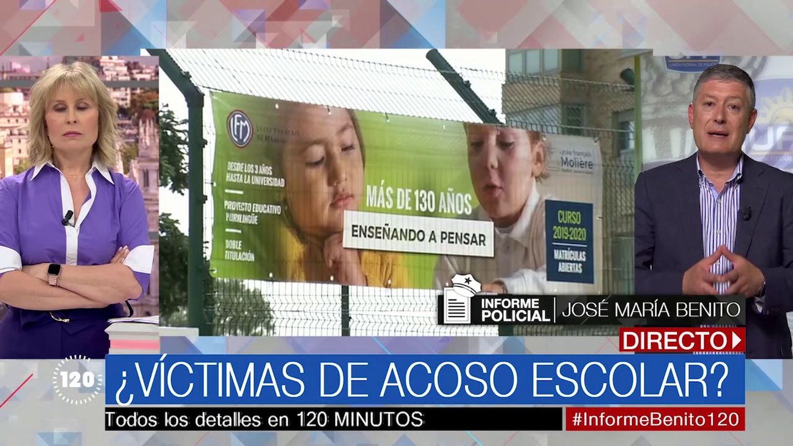 El Liceo Francés investiga si el alumno que intentó quitarse la vida sufría acoso escolar