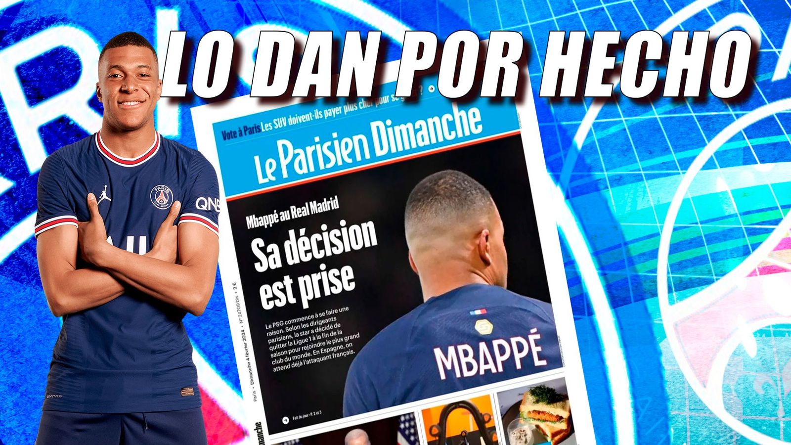 Le Parisien da por seguro el fichaje de Mbappé por el Real Madrid