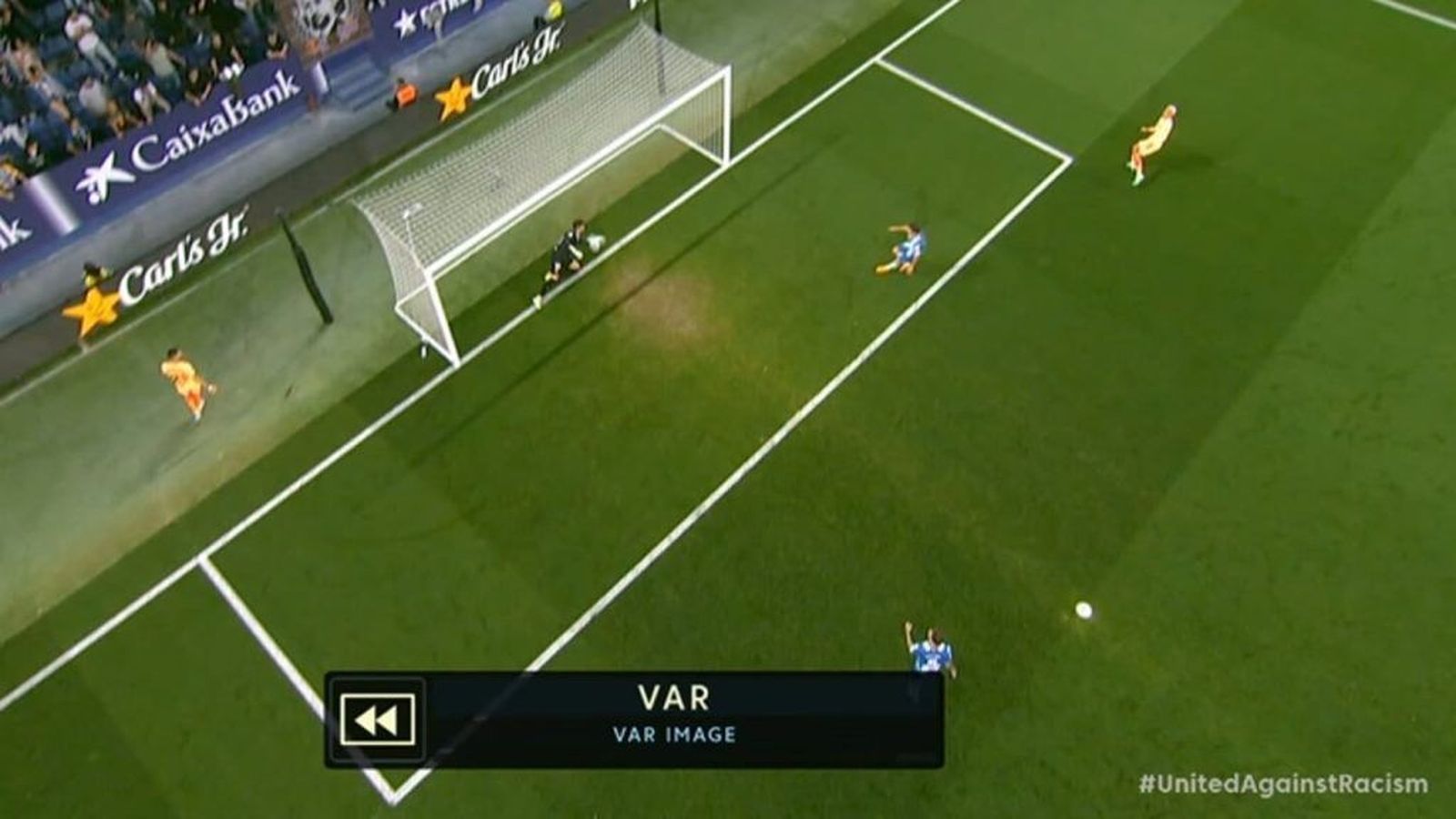 El gol concedido al Atlético