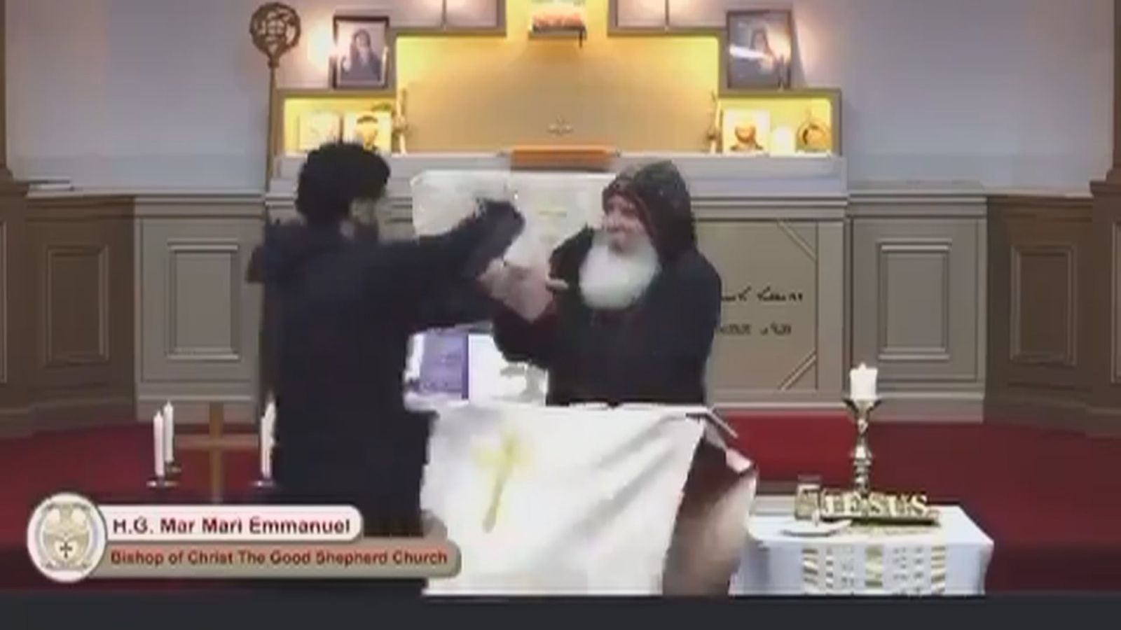 Ataque en una iglesia de Sídney