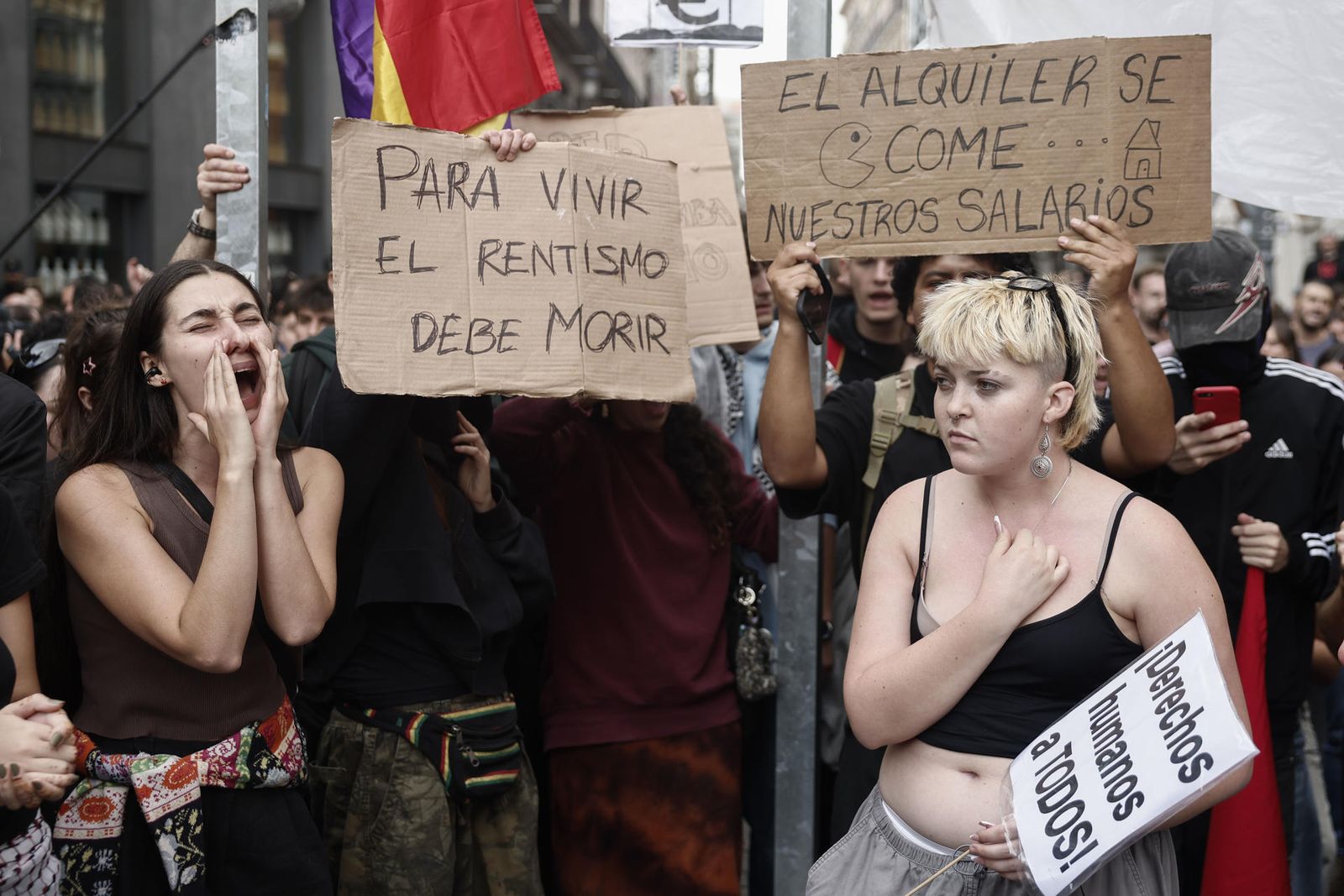 Protesta por la vivienda